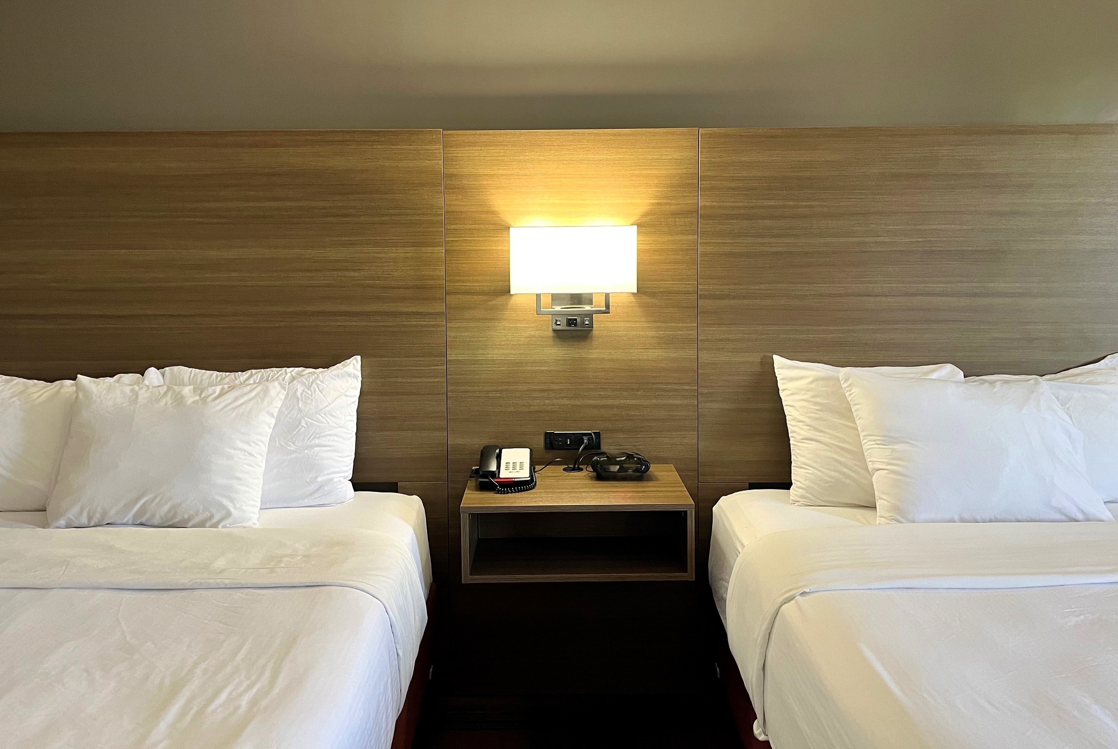 Guest room at the Baymont by Wyndham Anderson in Anderson, Indiana