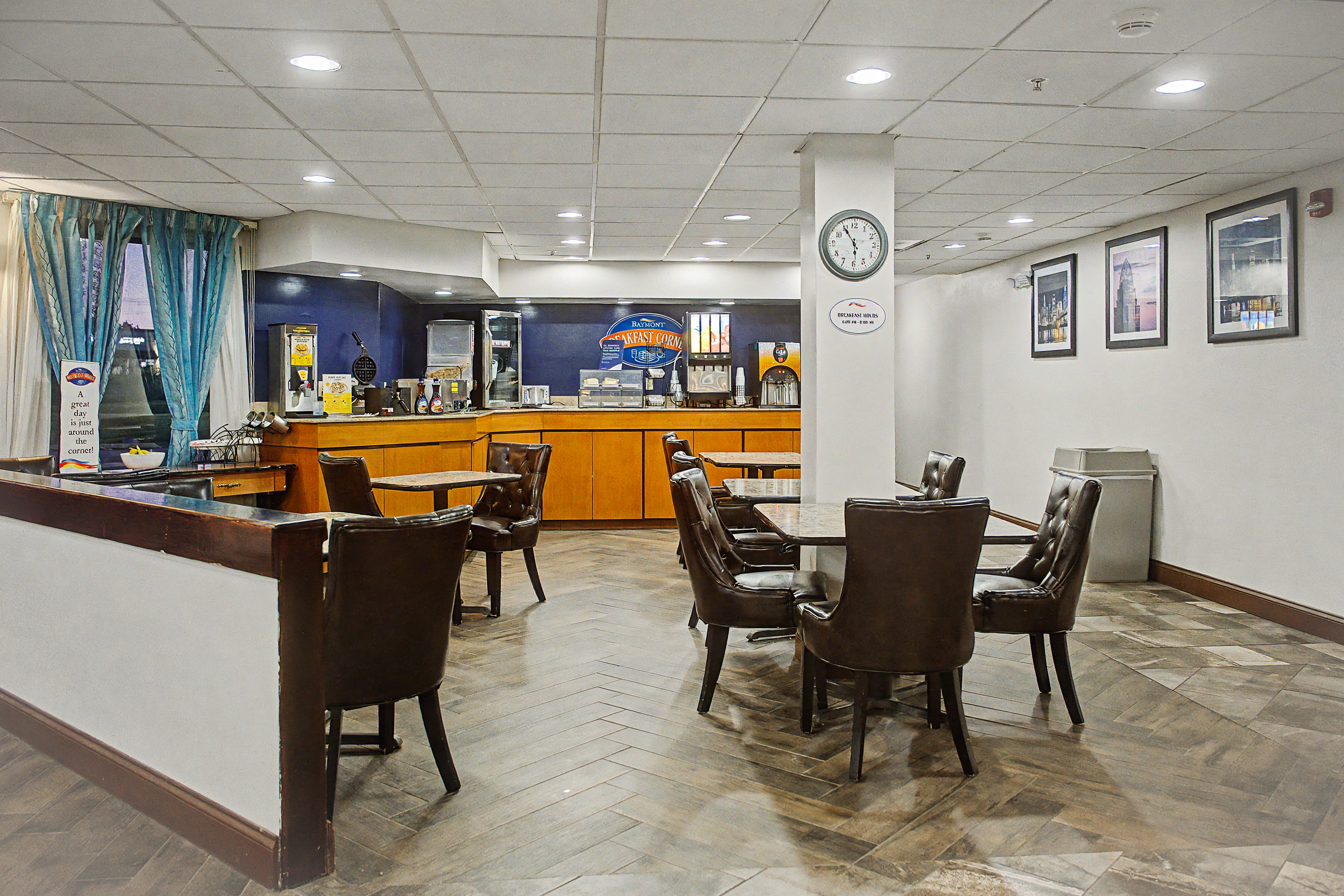 Free breakfast at Baymont by Wyndham Greensburg in Greensburg, Indiana
