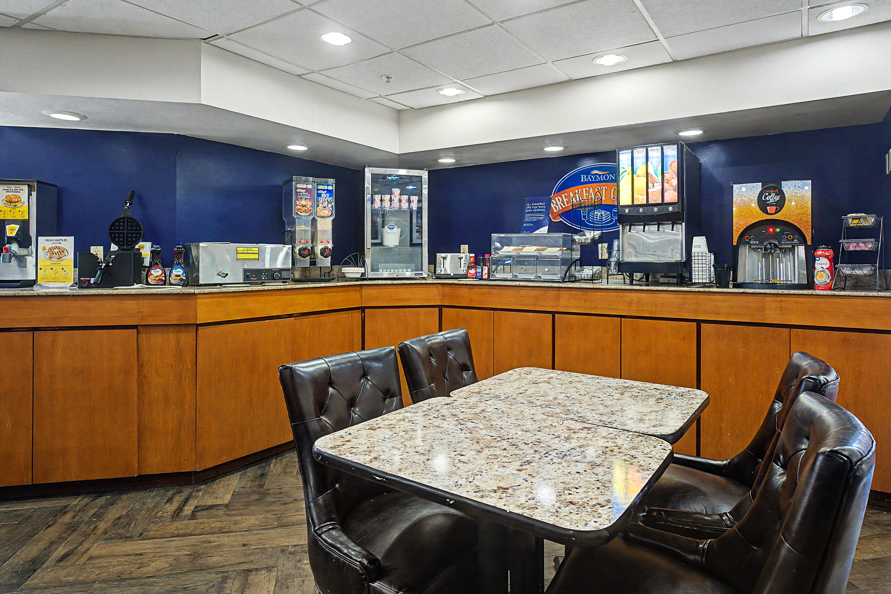 Free breakfast at Baymont by Wyndham Greensburg in Greensburg, Indiana