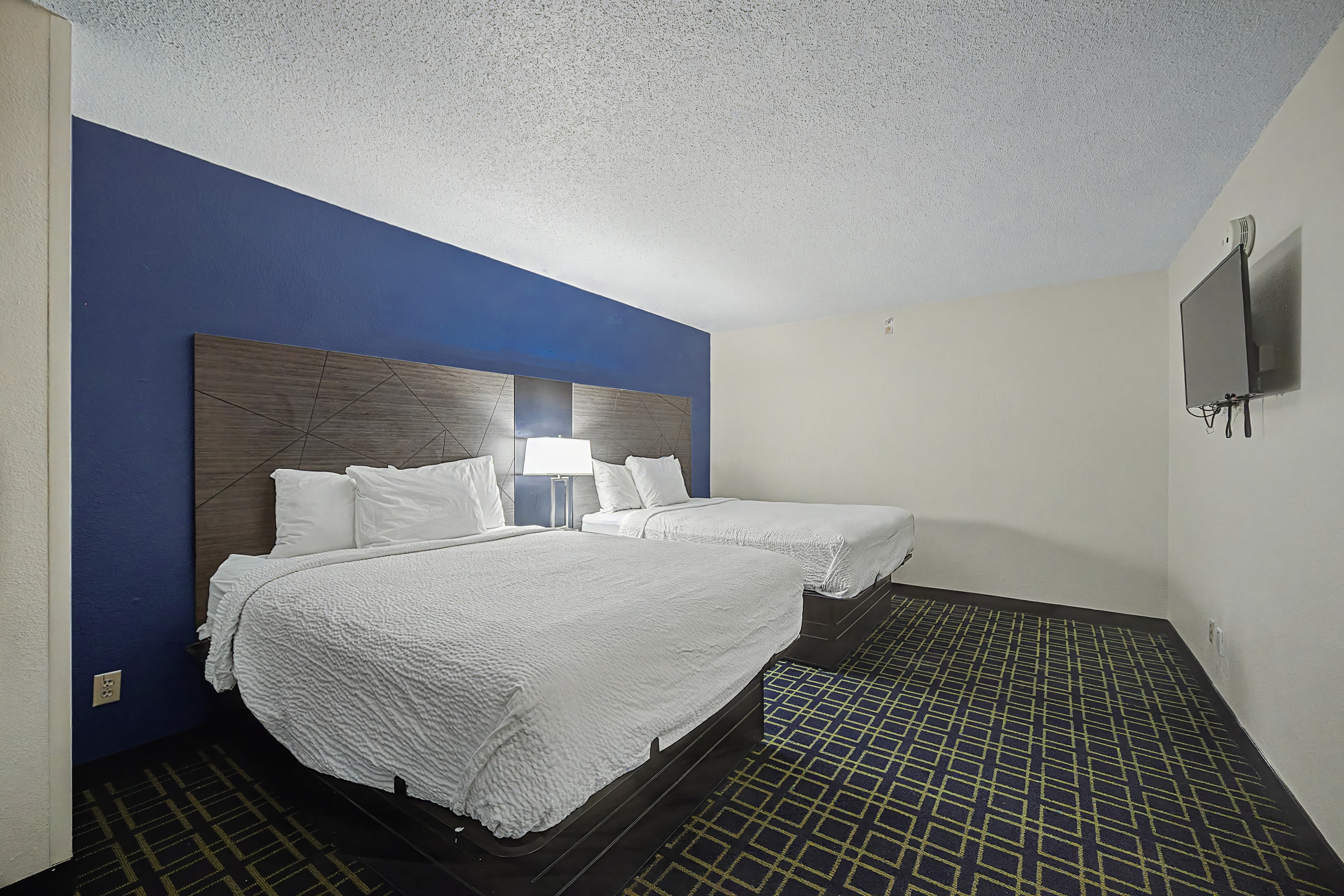 Guest room at the Baymont by Wyndham Greensburg in Greensburg, Indiana