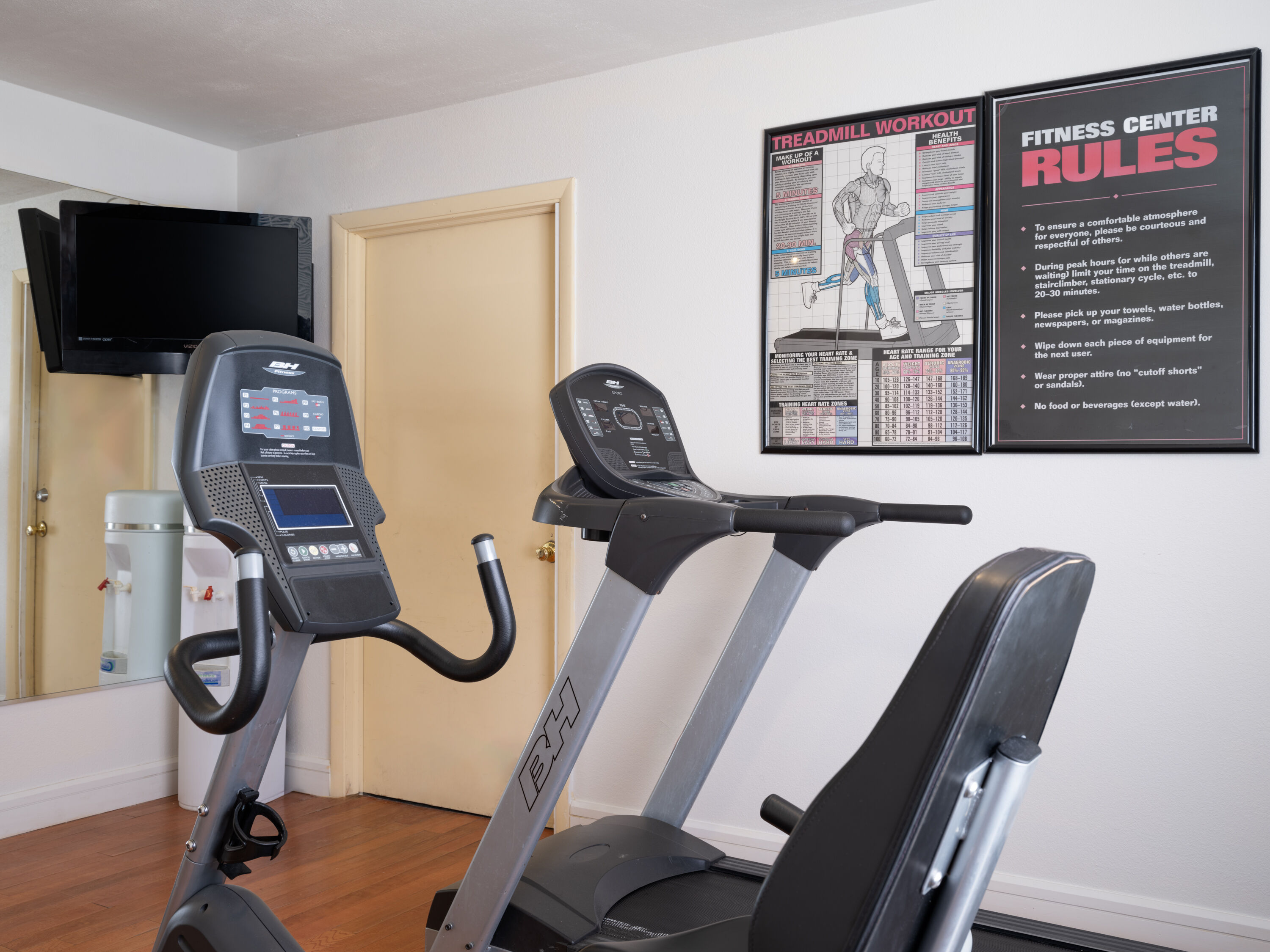 Fitness room at Baymont by Wyndham Indianapolis East in Indianapolis, Indiana