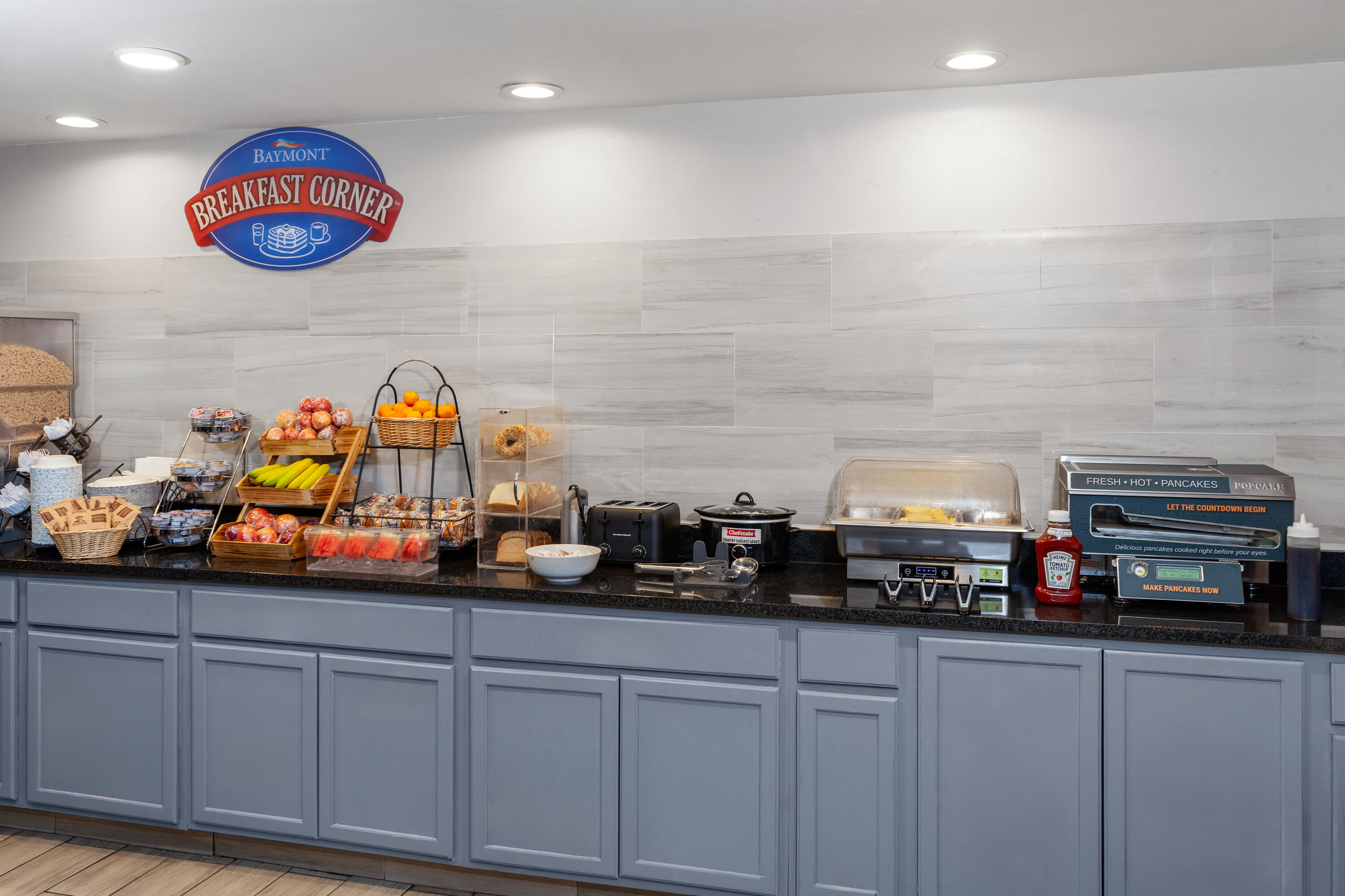 Free breakfast at Baymont by Wyndham Indianapolis South in Indianapolis, Indiana