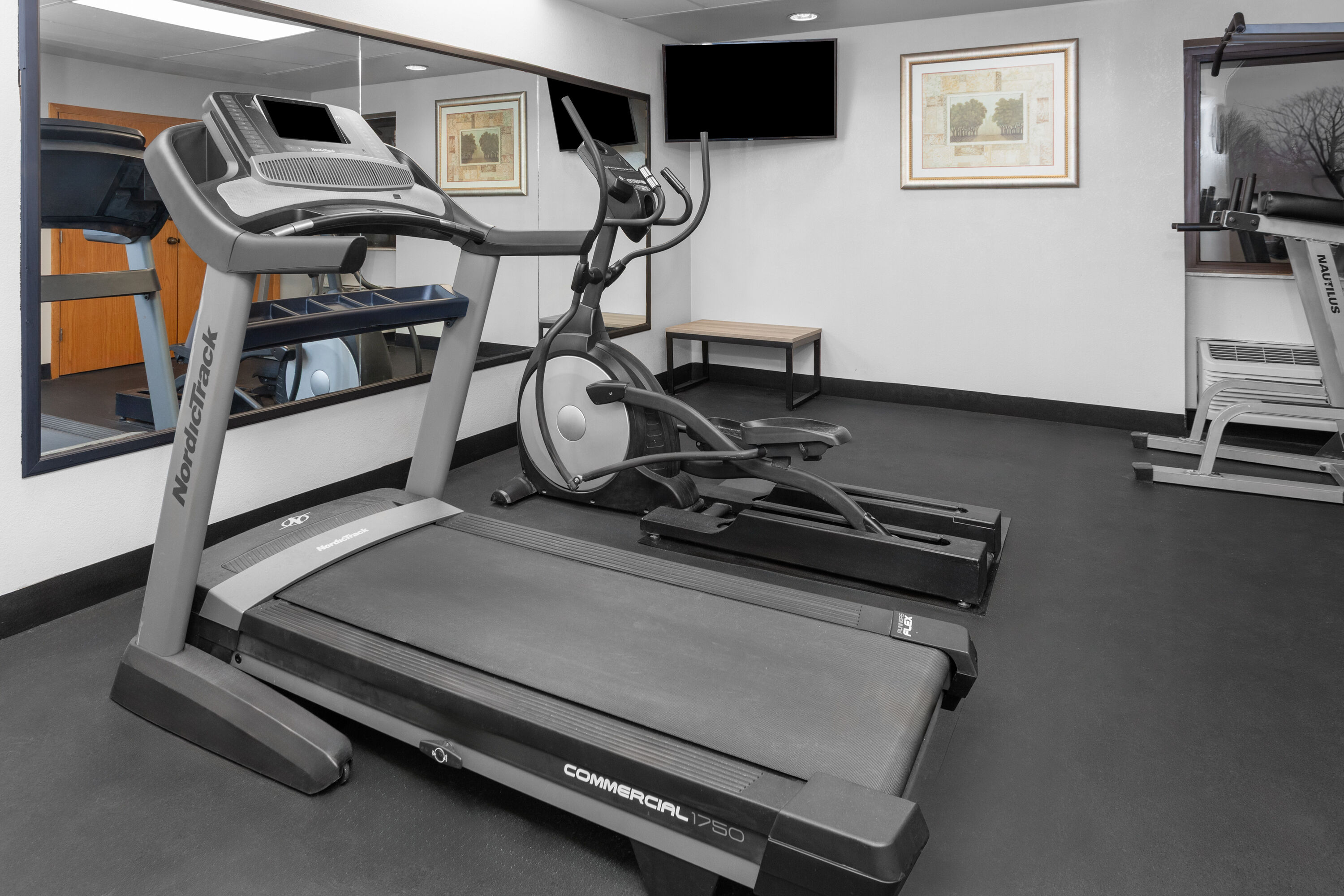 Fitness room at Baymont by Wyndham Indianapolis South in Indianapolis, Indiana