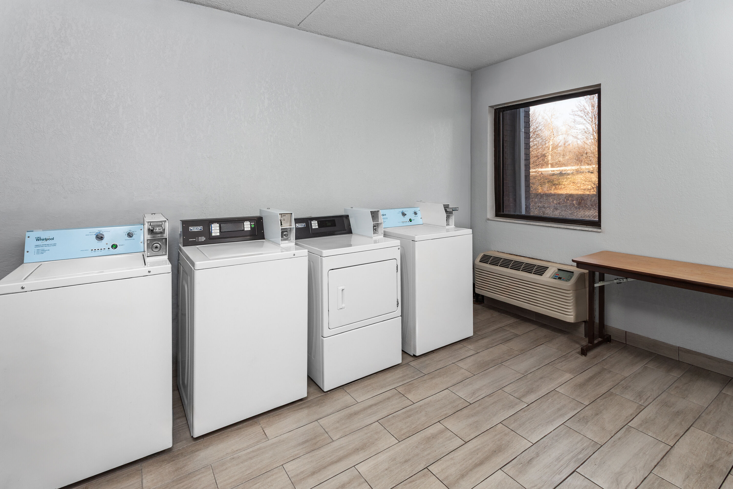 Laundry facilities at Baymont by Wyndham Indianapolis South in Indianapolis, Indiana