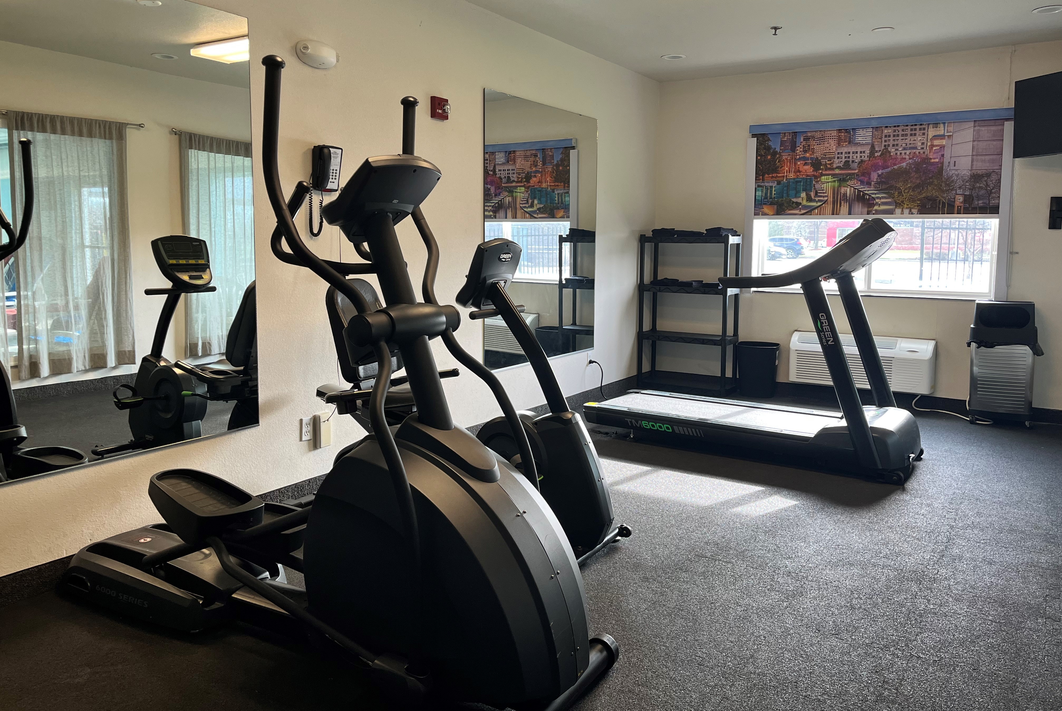 Fitness room at Baymont by Wyndham Indianapolis Northeast in Indianapolis, Indiana