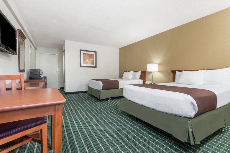Guest room at the Baymont Inn & Suites Kokomo in Kokomo, Indiana