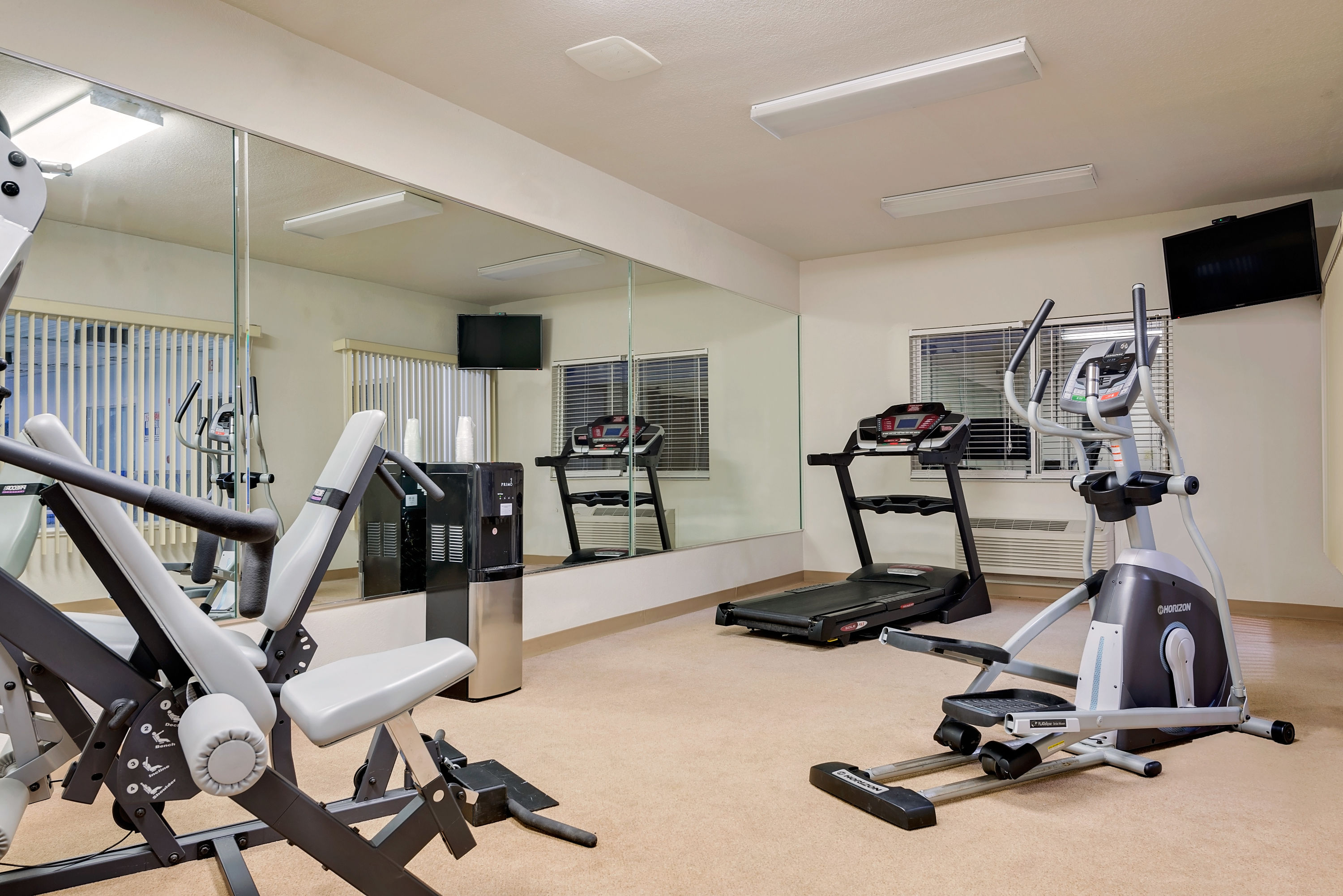Fitness room at Baymont by Wyndham Lawrenceburg in Lawrenceburg, Indiana