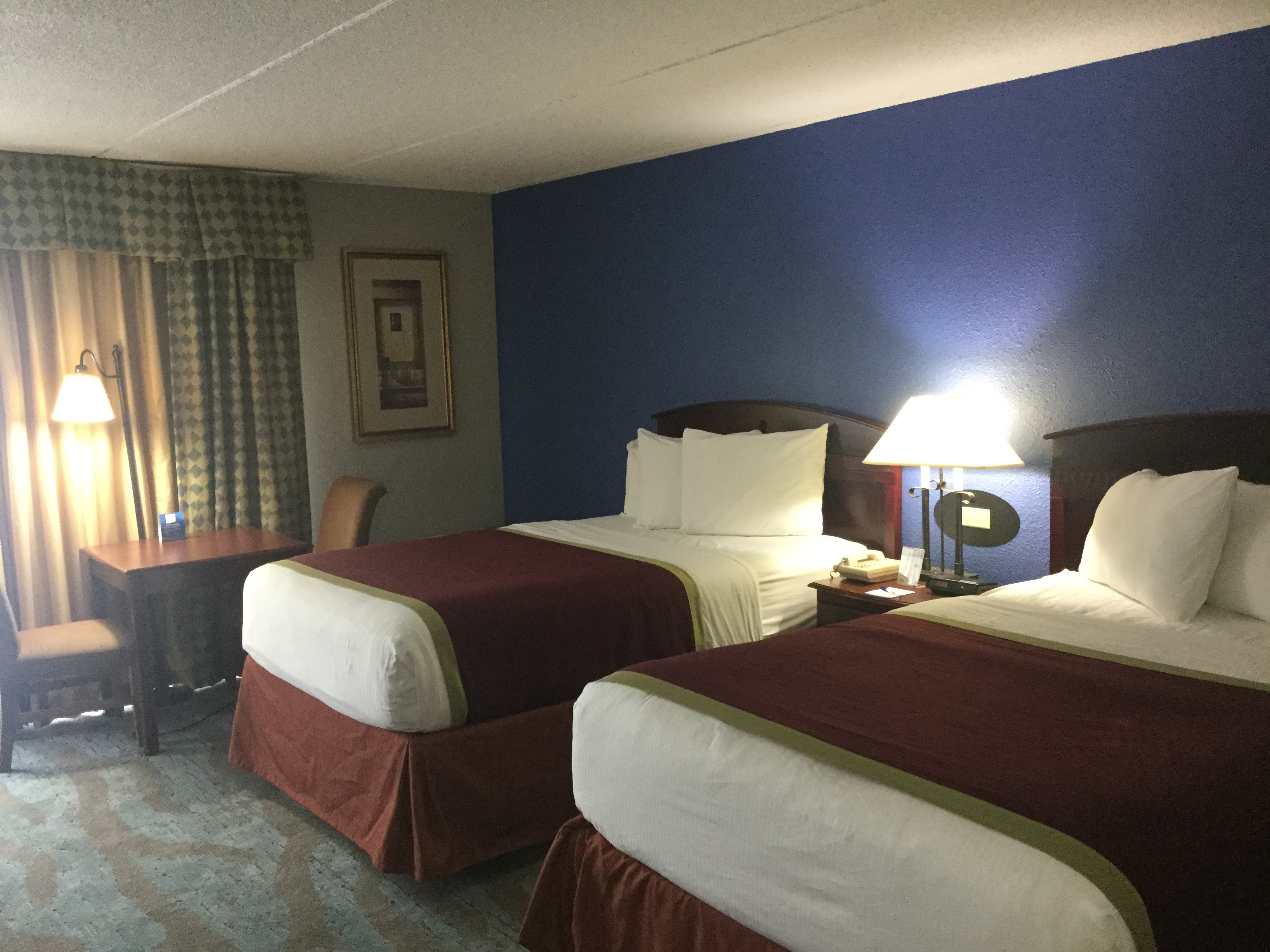 Guest room at the Baymont by Wyndham Michigan City in Michigan City, Indiana
