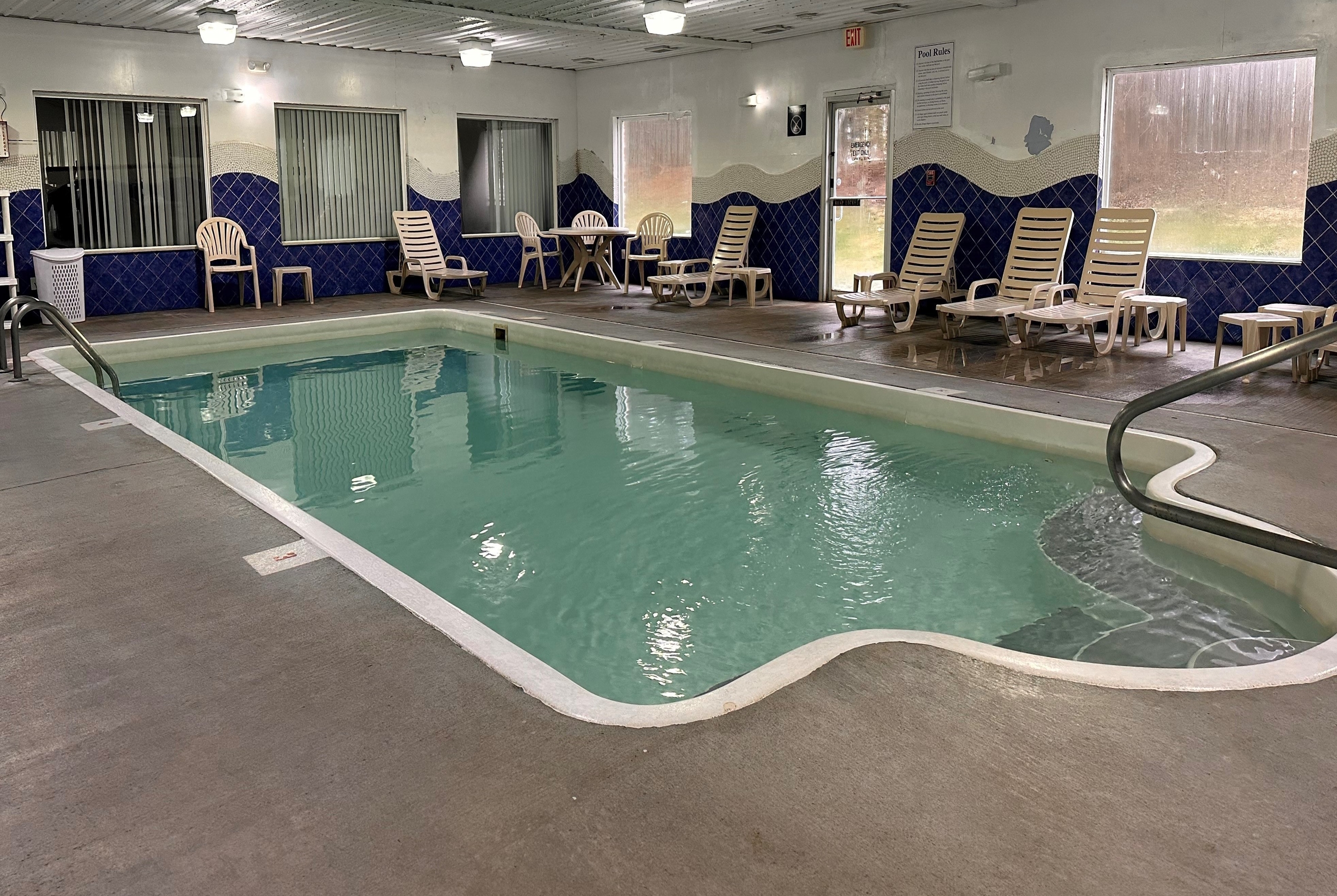 Indoor pool at the Baymont by Wyndham Noblesville in Noblesville, Indiana