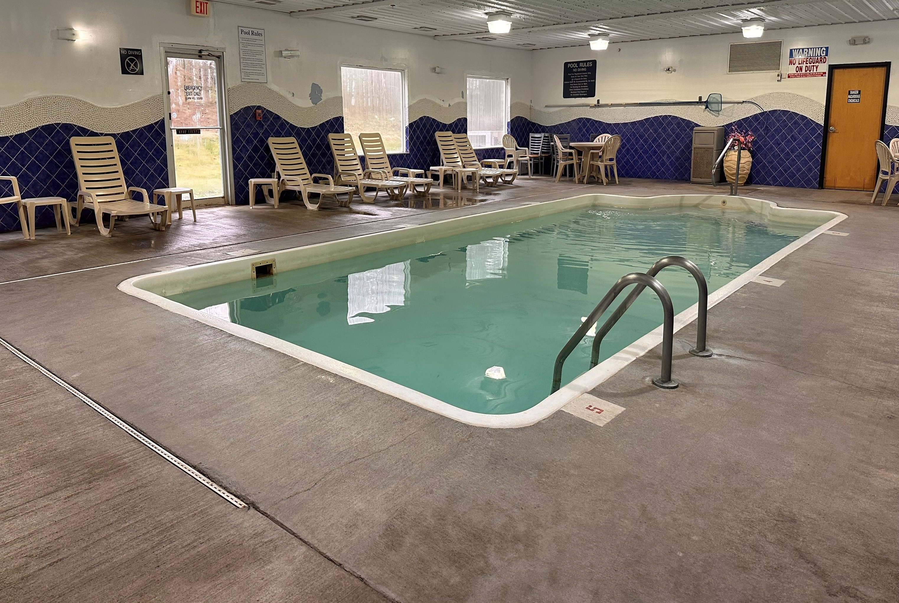 Indoor pool at the Baymont by Wyndham Noblesville in Noblesville, Indiana