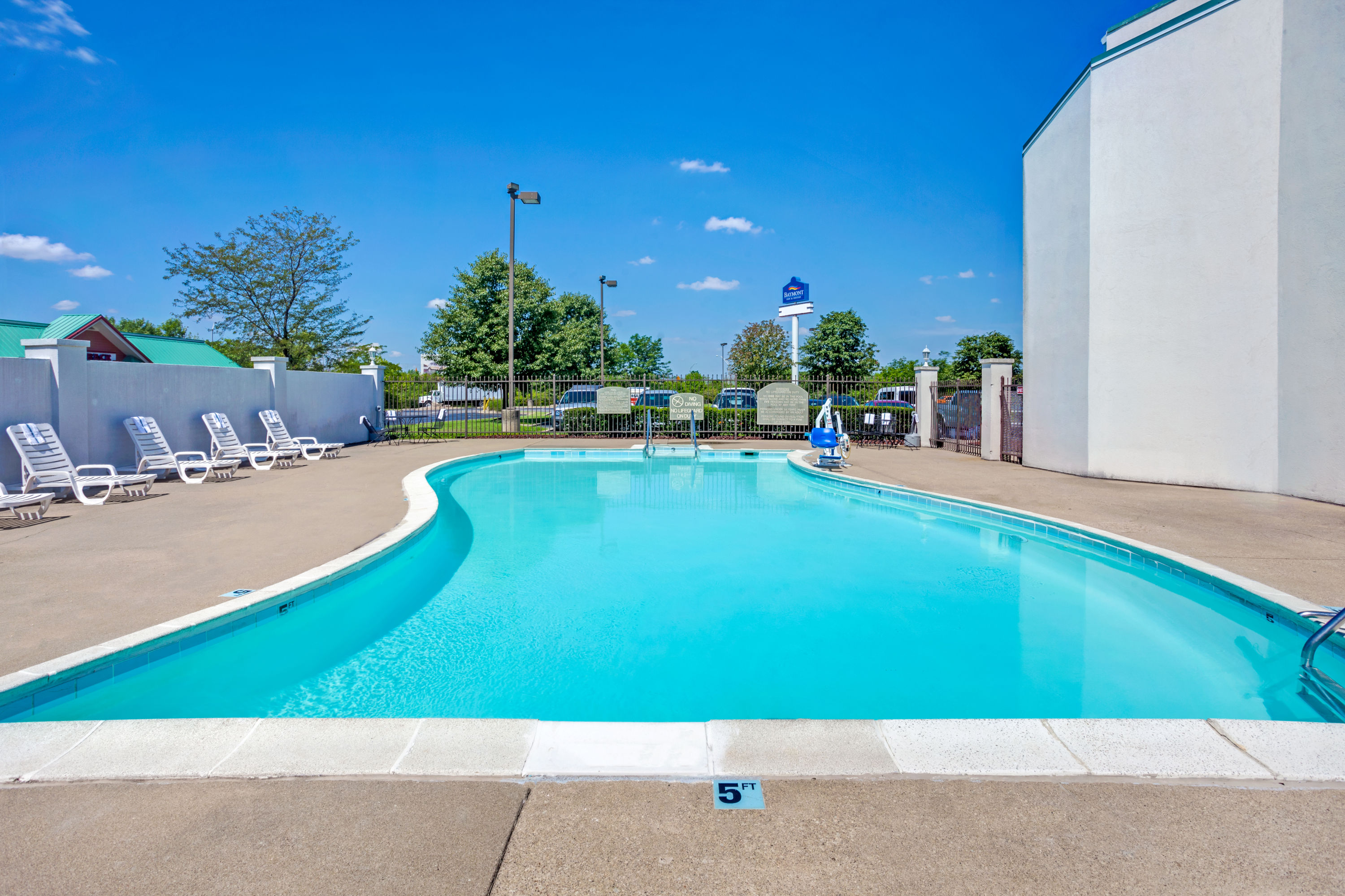 Pool at the Baymont by Wyndham Louisville Airport South in Louisville, Kentucky