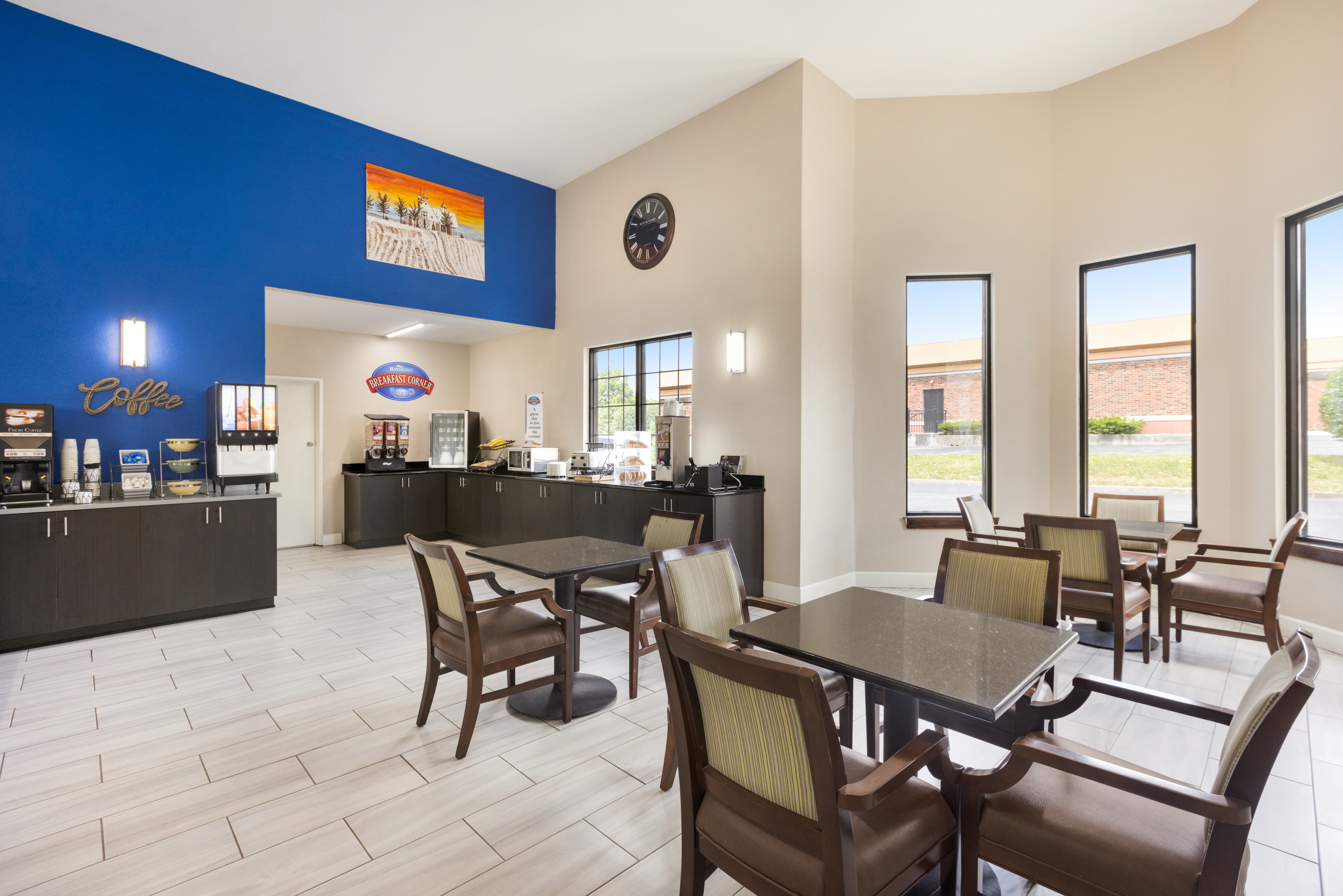 Free breakfast at Baymont by Wyndham Winchester in Winchester, Kentucky