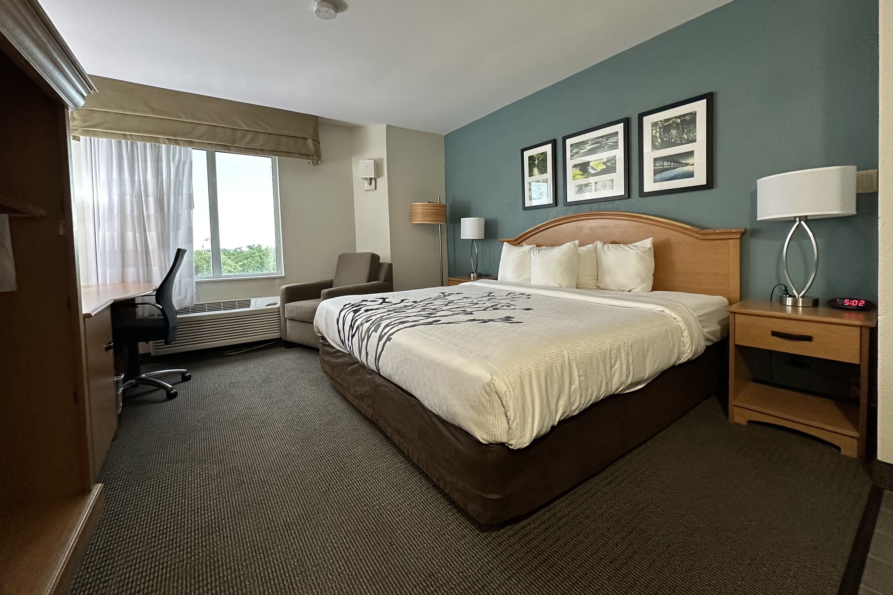 Guest room at the Baymont by Wyndham Slidell in Slidell, Louisiana