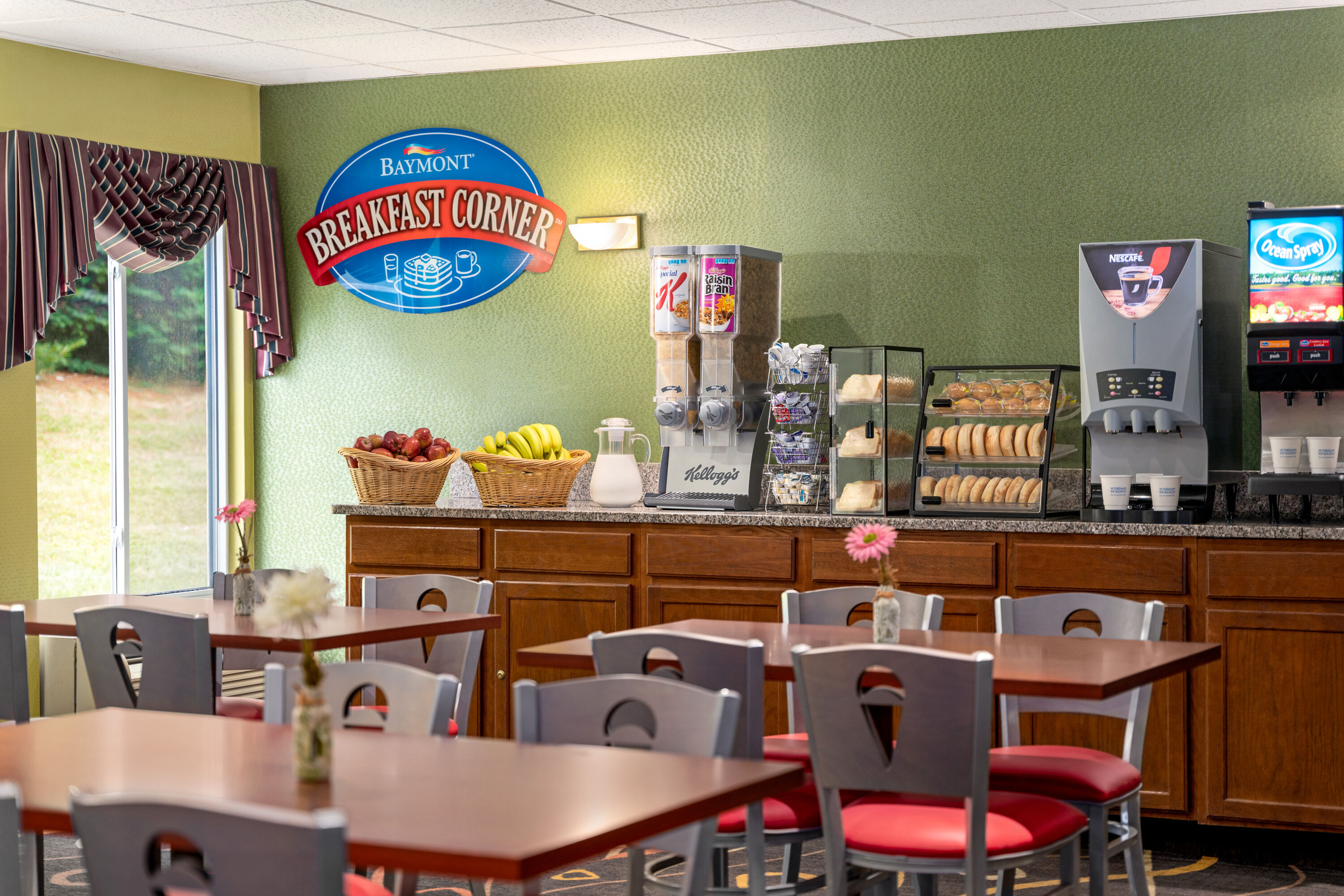 Free breakfast at Baymont by Wyndham North Dartmouth / Fall River in North Dartmouth, Massachusetts