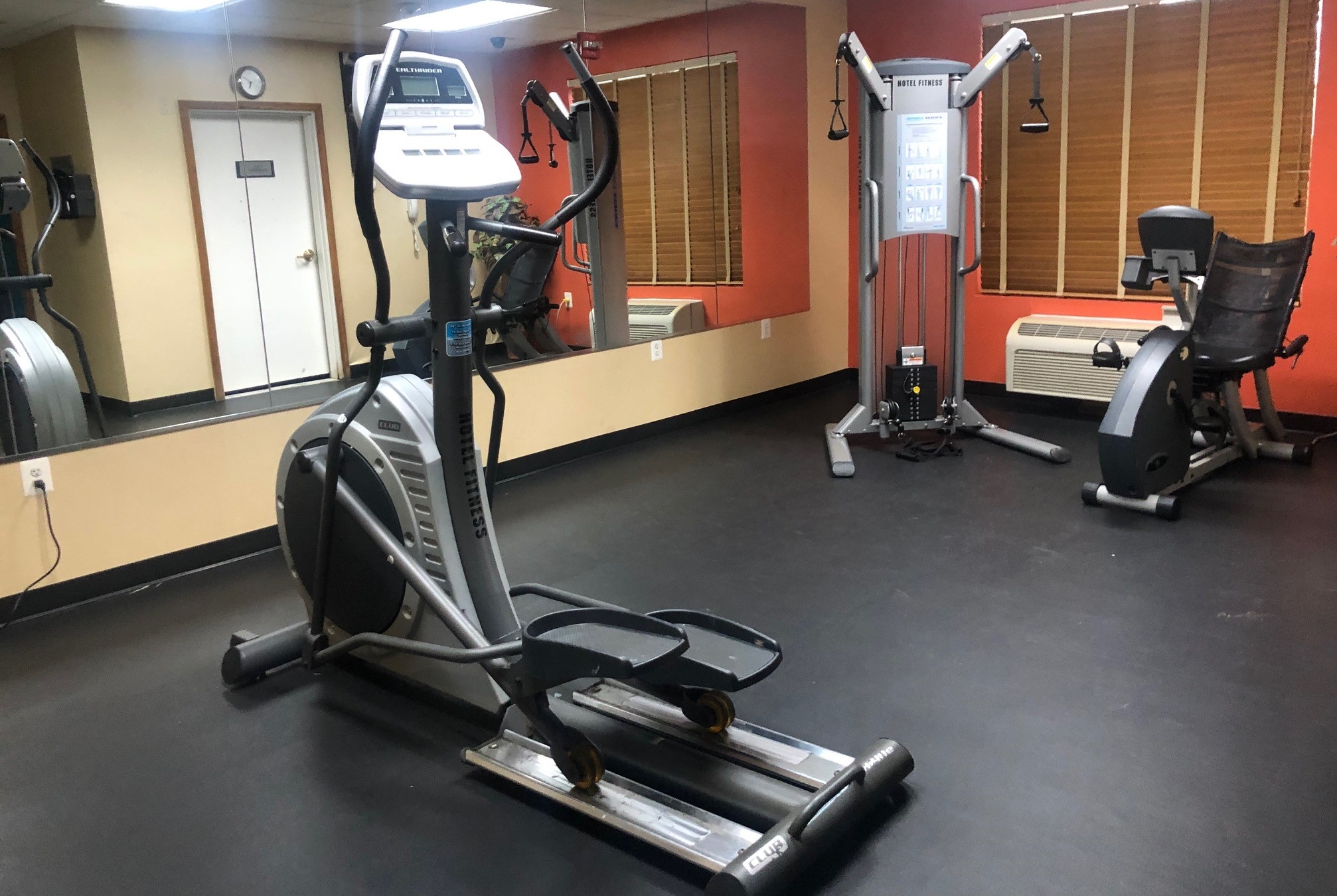 Fitness room at Baymont by Wyndham Waldorf in Waldorf, Maryland