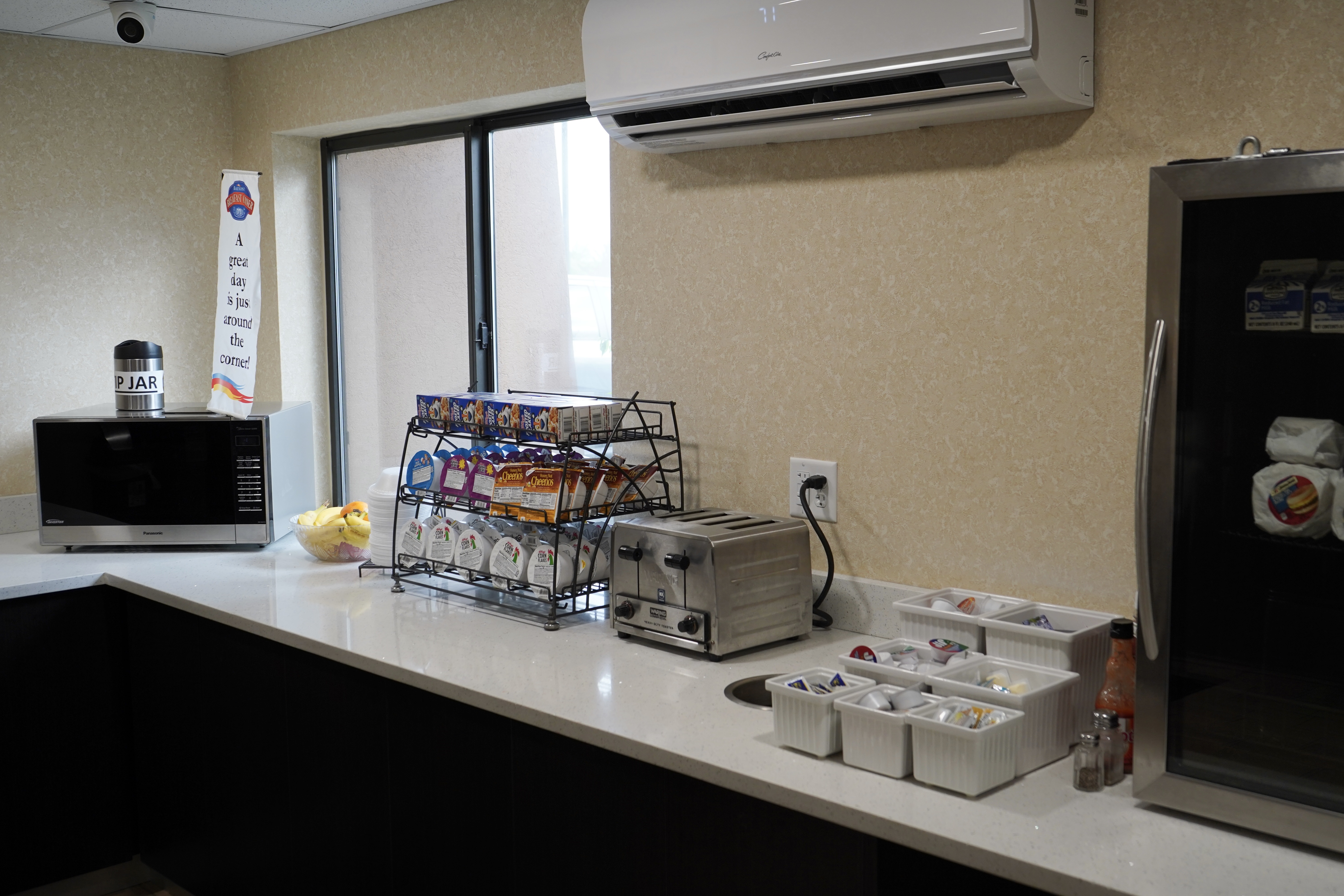 Free breakfast at Baymont by Wyndham Bridgeport/Frankenmuth in Bridgeport, Michigan