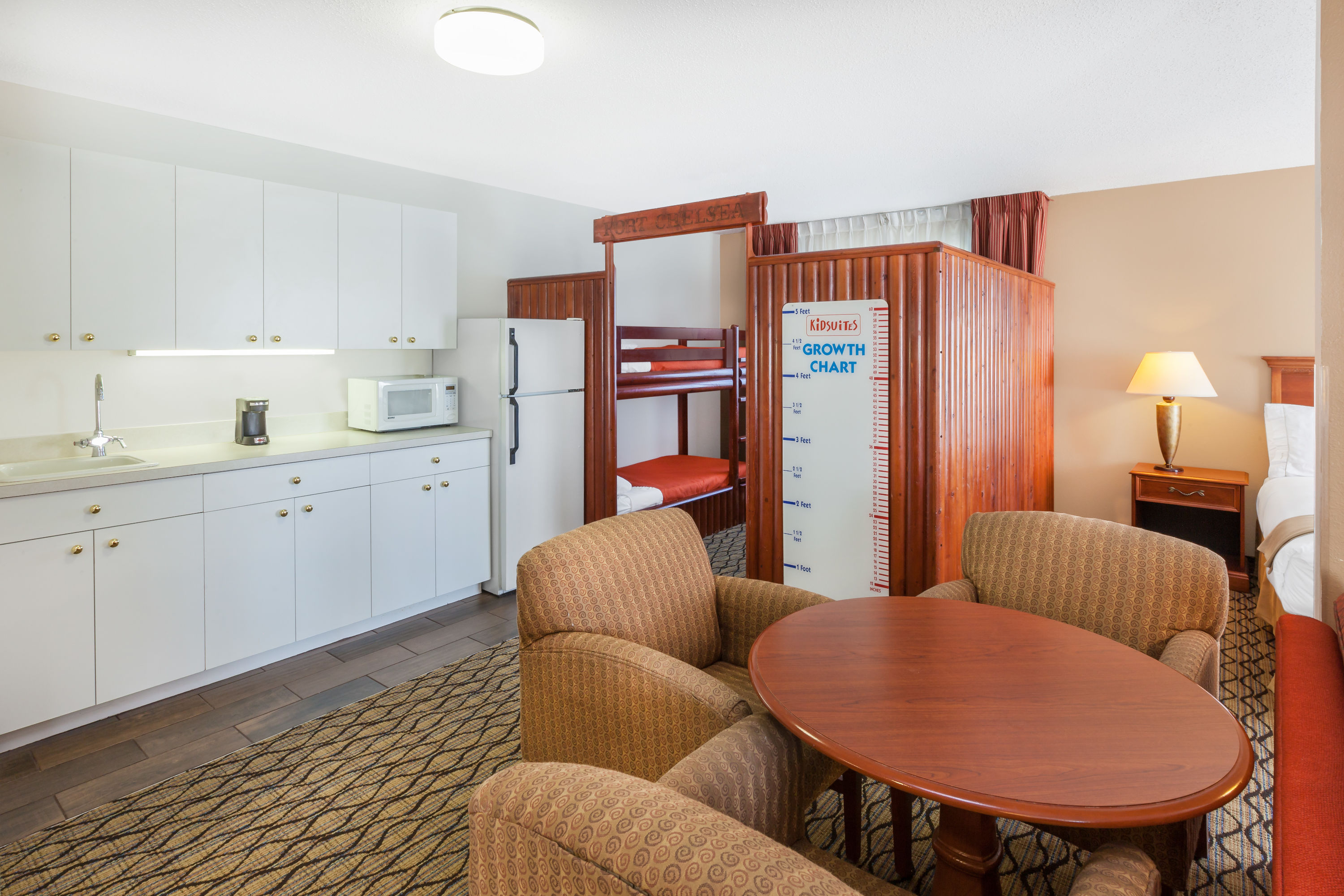 Baymont by Wyndham Chelsea suite in Chelsea, Michigan