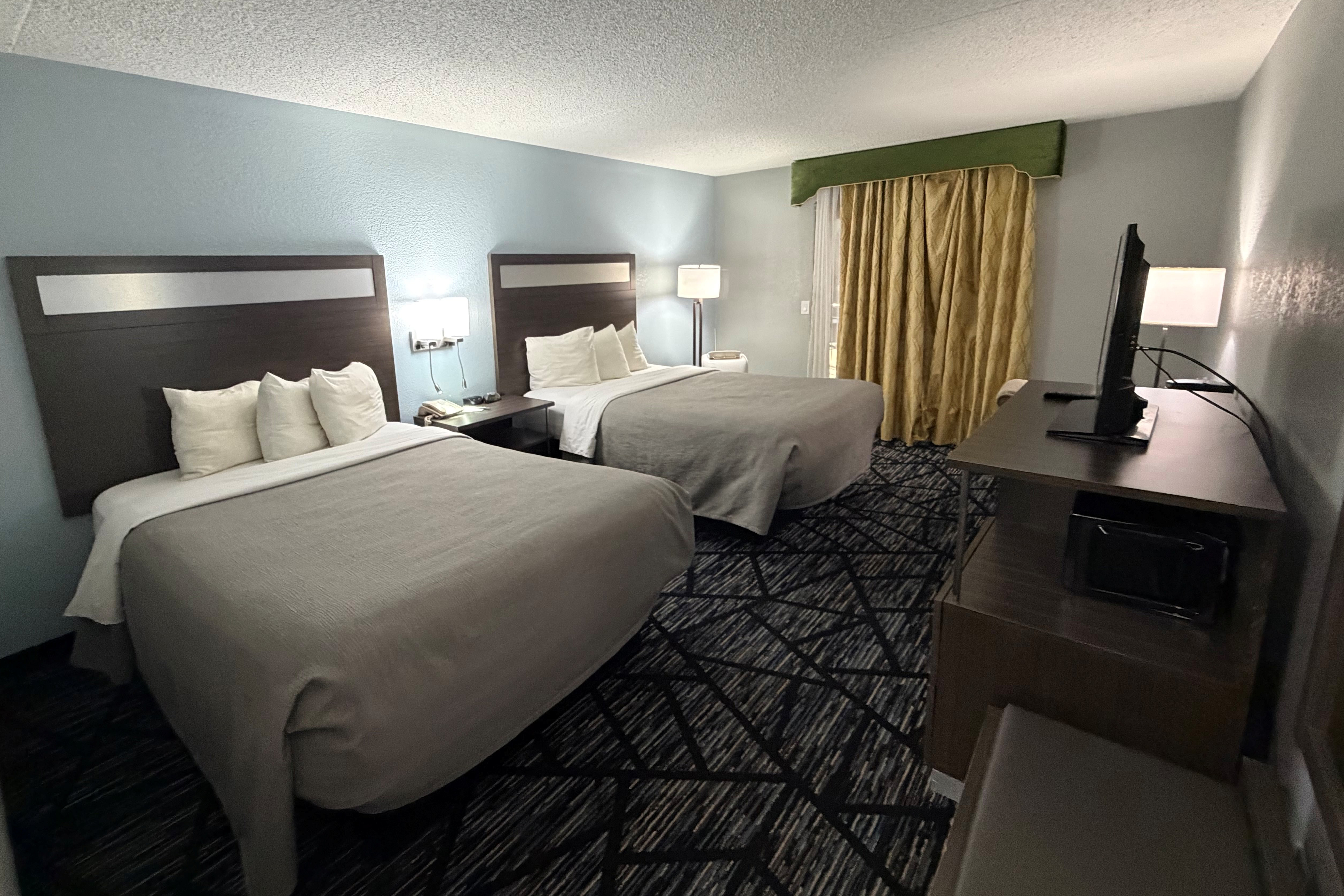 Guest room at the Baymont by Wyndham Coldwater in Coldwater, Michigan