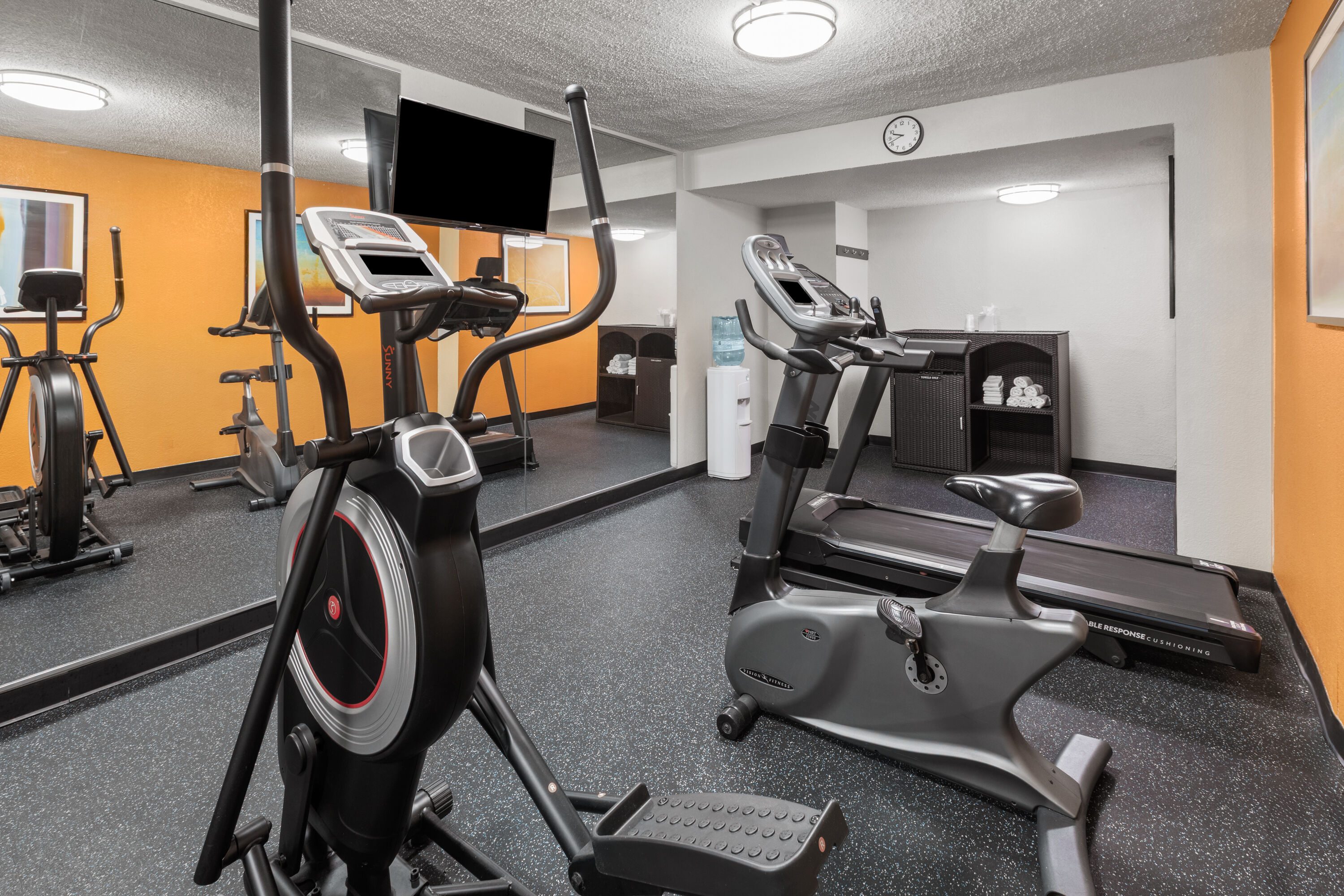 Fitness room at Baymont by Wyndham Downtown Detroit in Detroit, Michigan