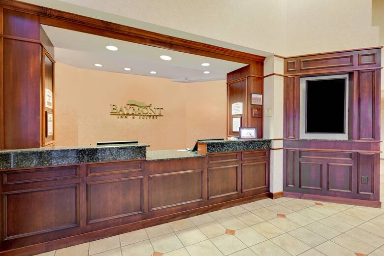 Baymont Inn & Suites Grand Rapids SW/Byron Center hotel lobby in Grand Rapids, Michigan
