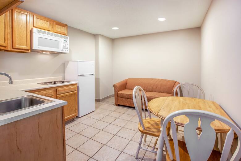 Guest room at the Baymont Inn & Suites Grand Rapids Airport in Grand Rapids, Michigan