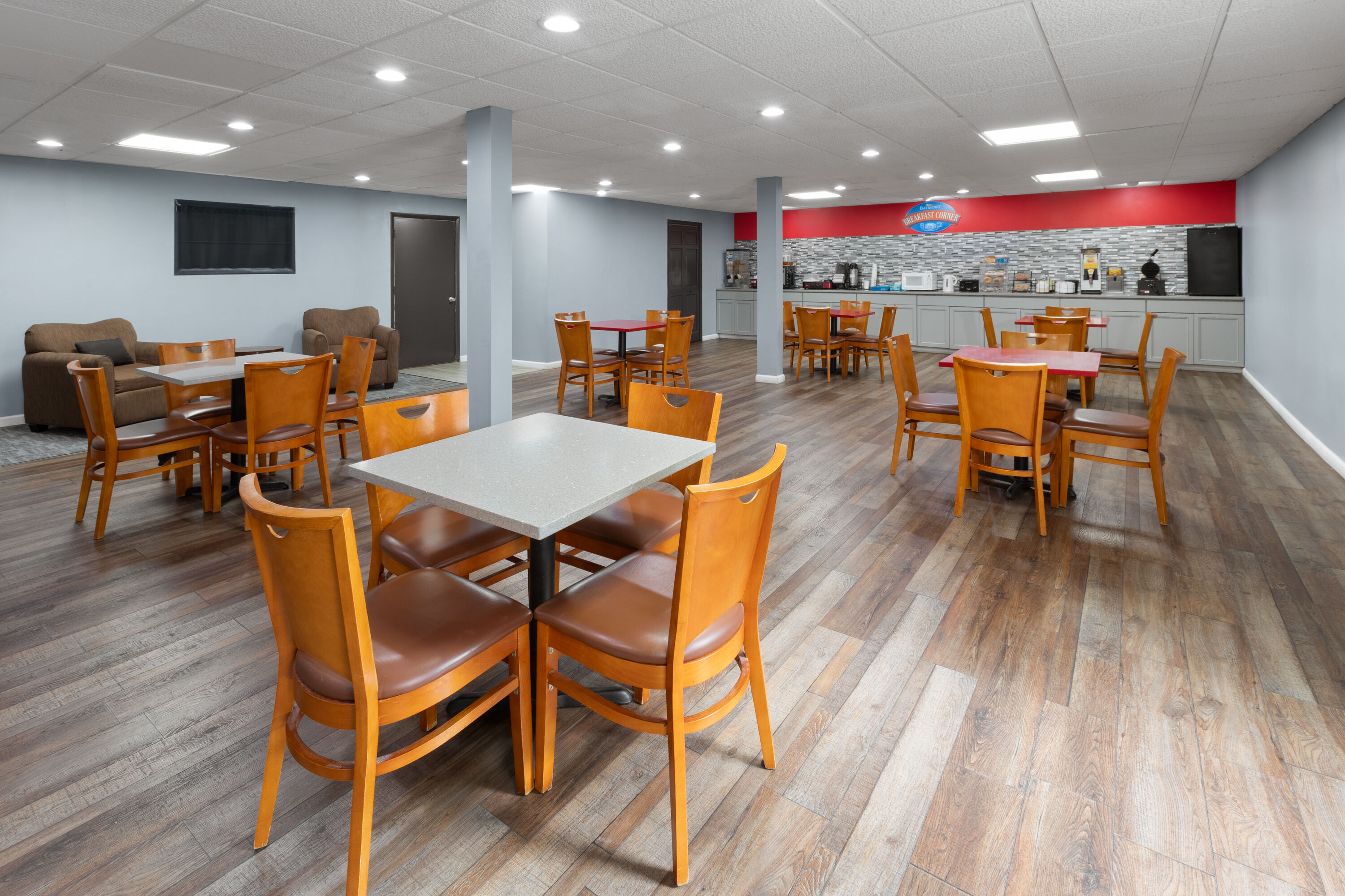 Free breakfast at Baymont by Wyndham Iron Mountain in Iron Mountain, Michigan