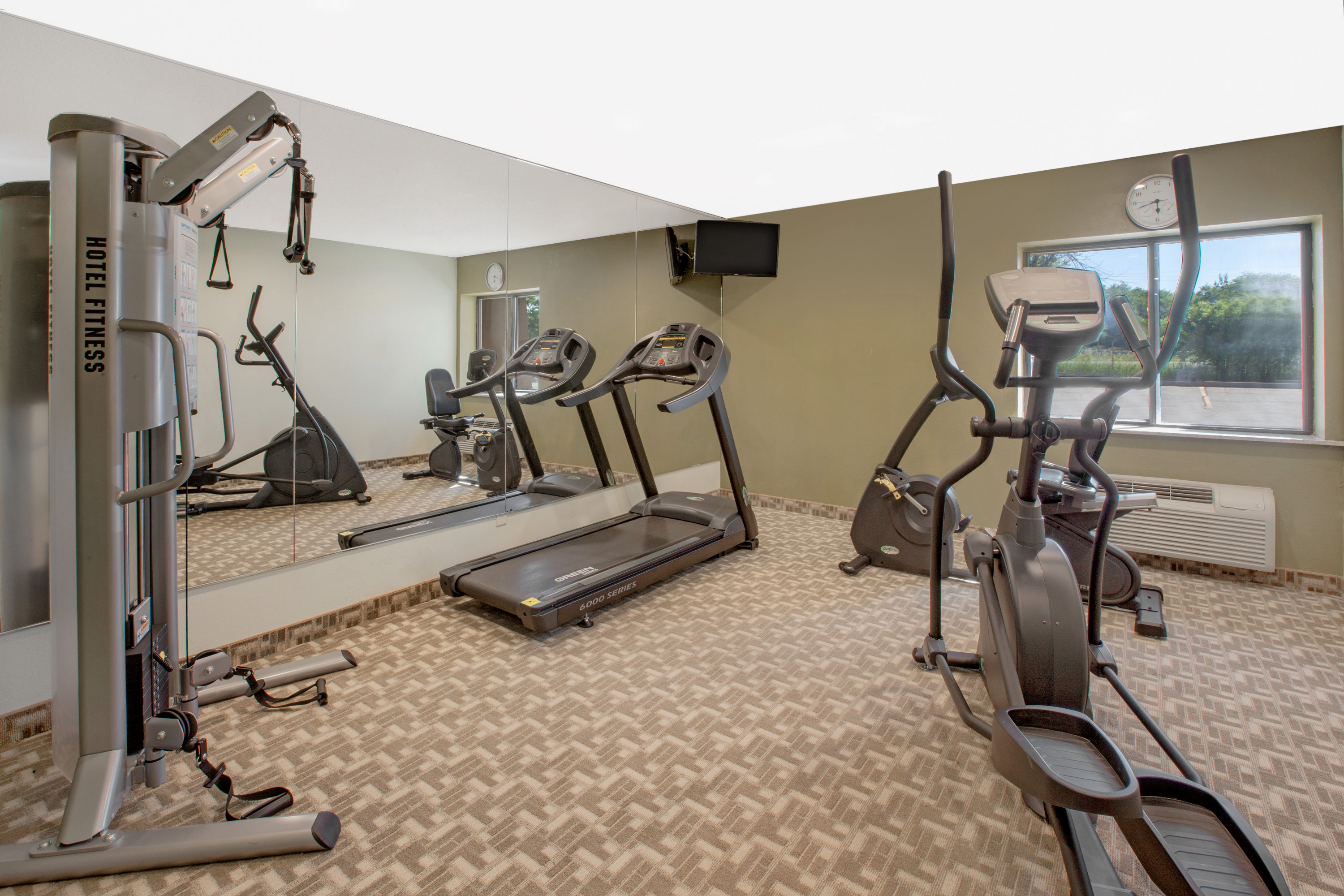 Fitness room at Baymont by Wyndham Jackson in Jackson, Michigan