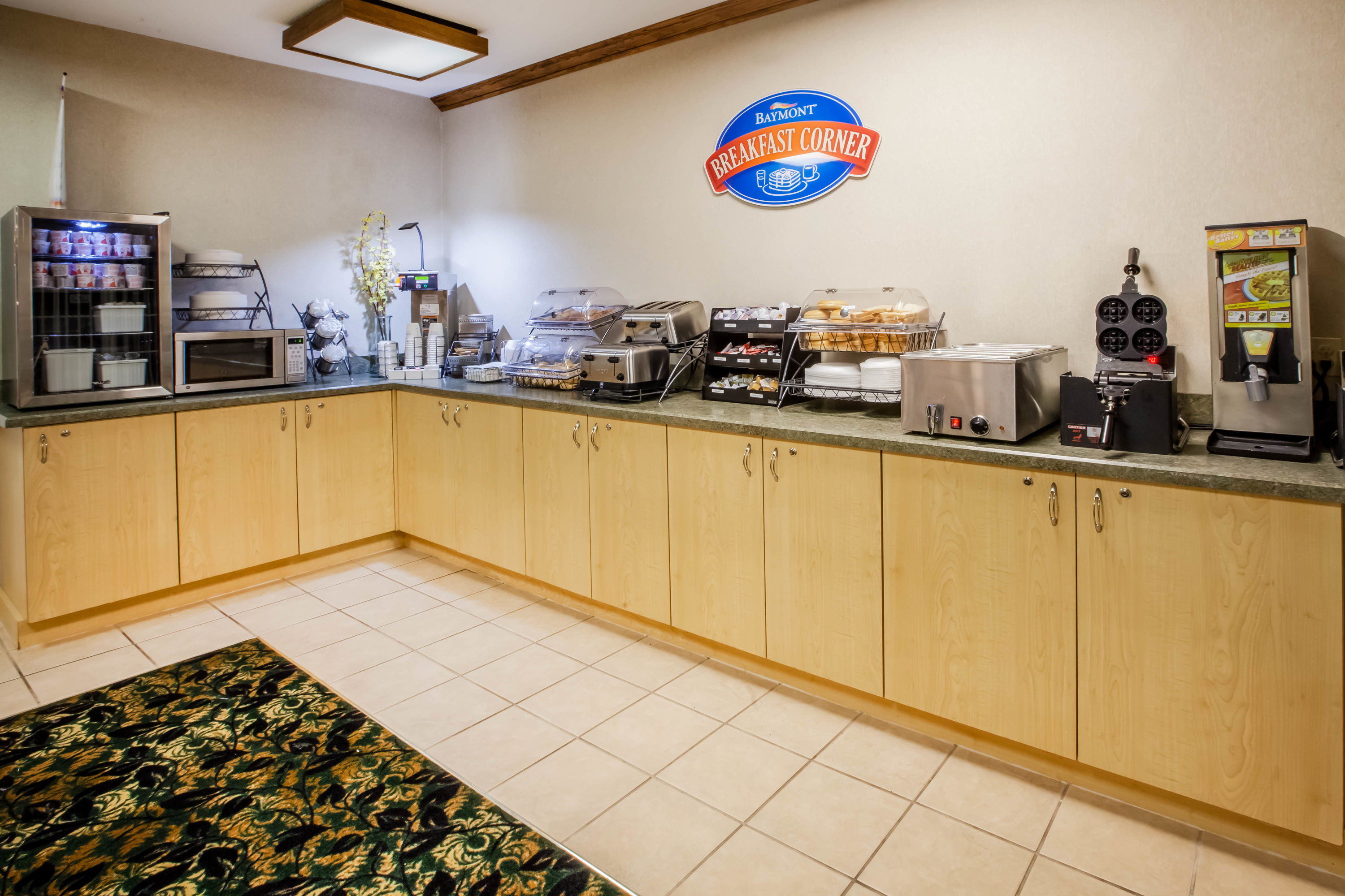 Free breakfast at Baymont by Wyndham Mackinaw City in Mackinaw City, Michigan
