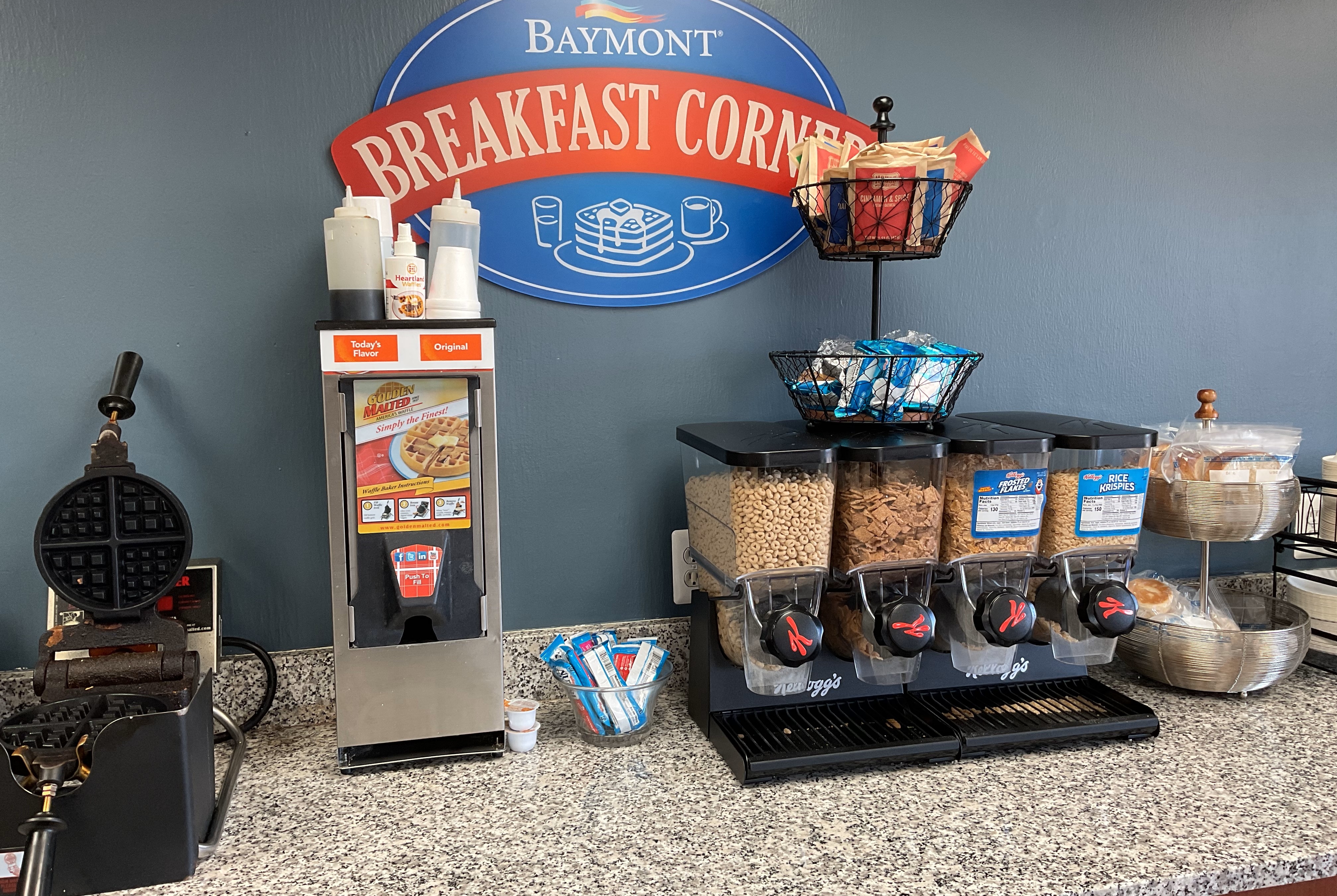 Free breakfast at Baymont by Wyndham Petoskey in Petoskey, Michigan