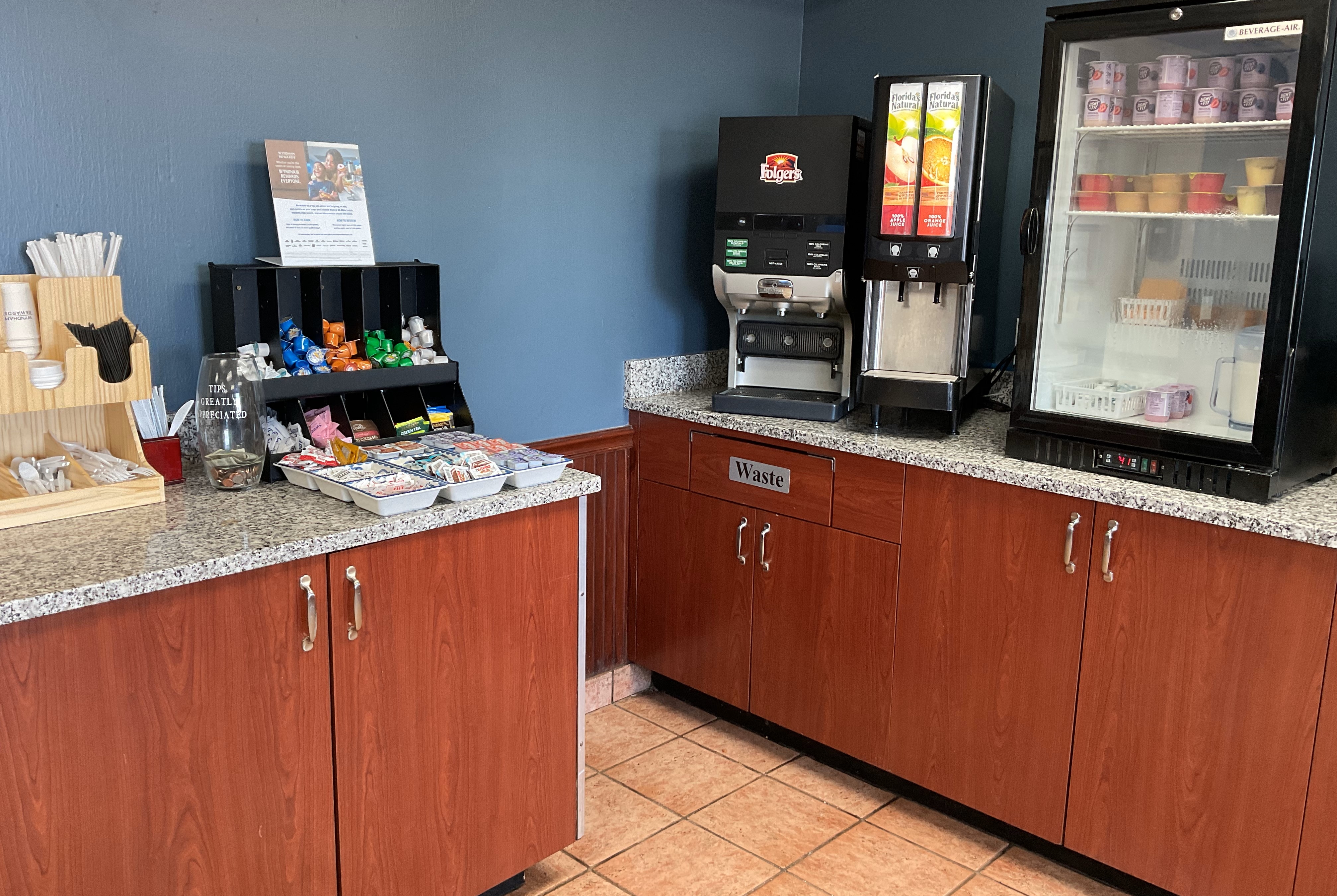 Free breakfast at Baymont by Wyndham Petoskey in Petoskey, Michigan