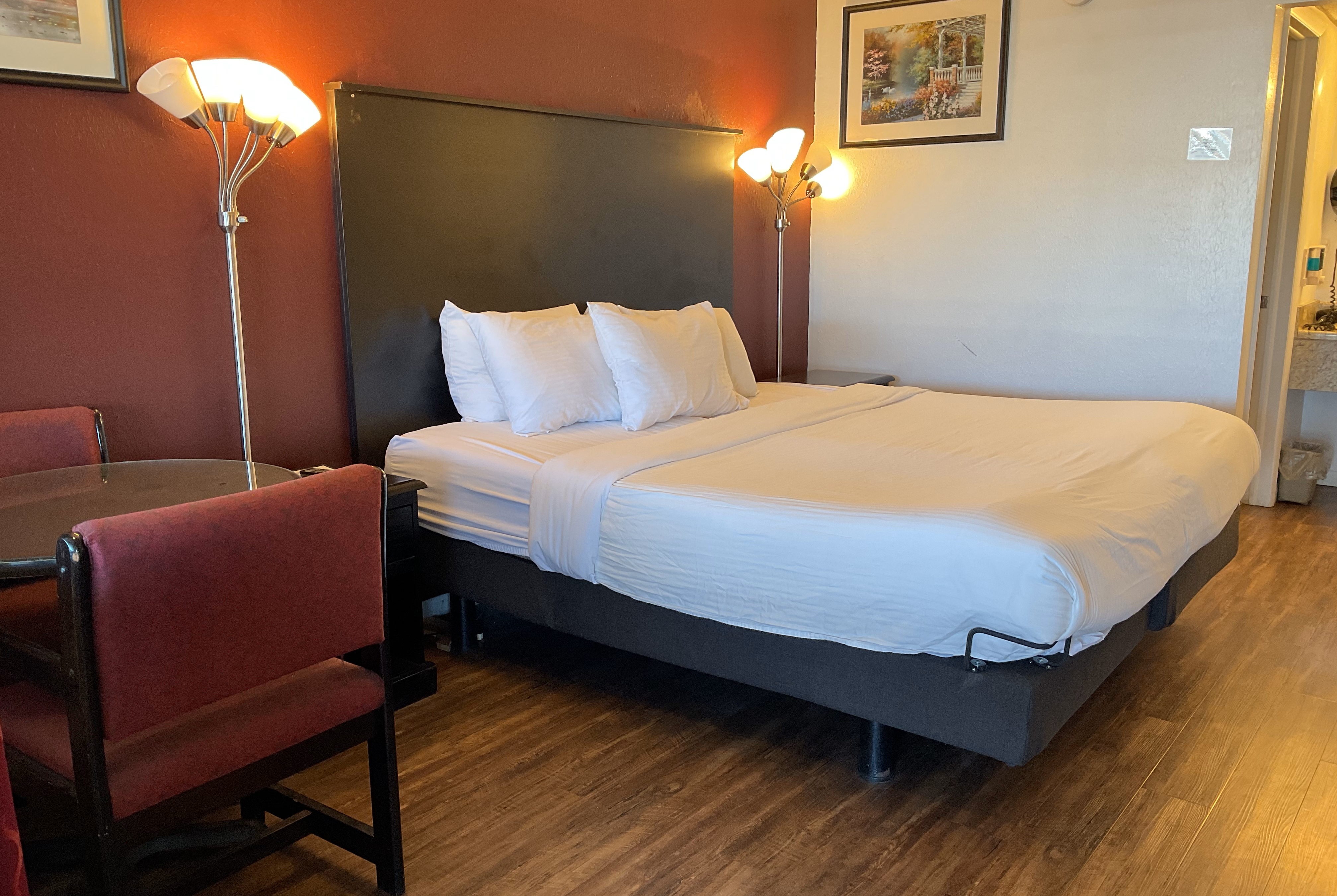 Guest room at the Baymont by Wyndham Petoskey in Petoskey, Michigan