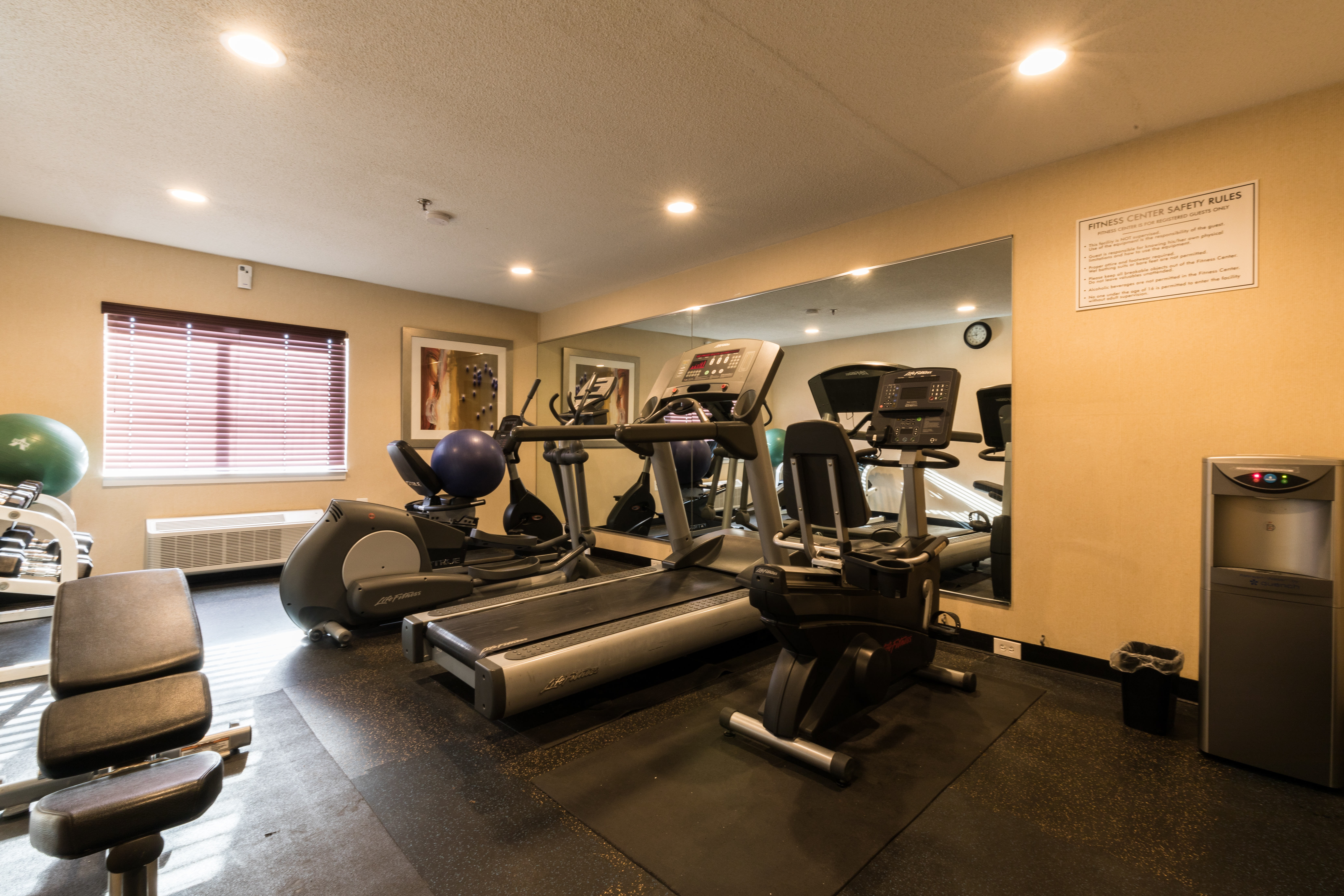 Fitness room at Baymont by Wyndham Detroit Airport/Romulus in Romulus, Michigan