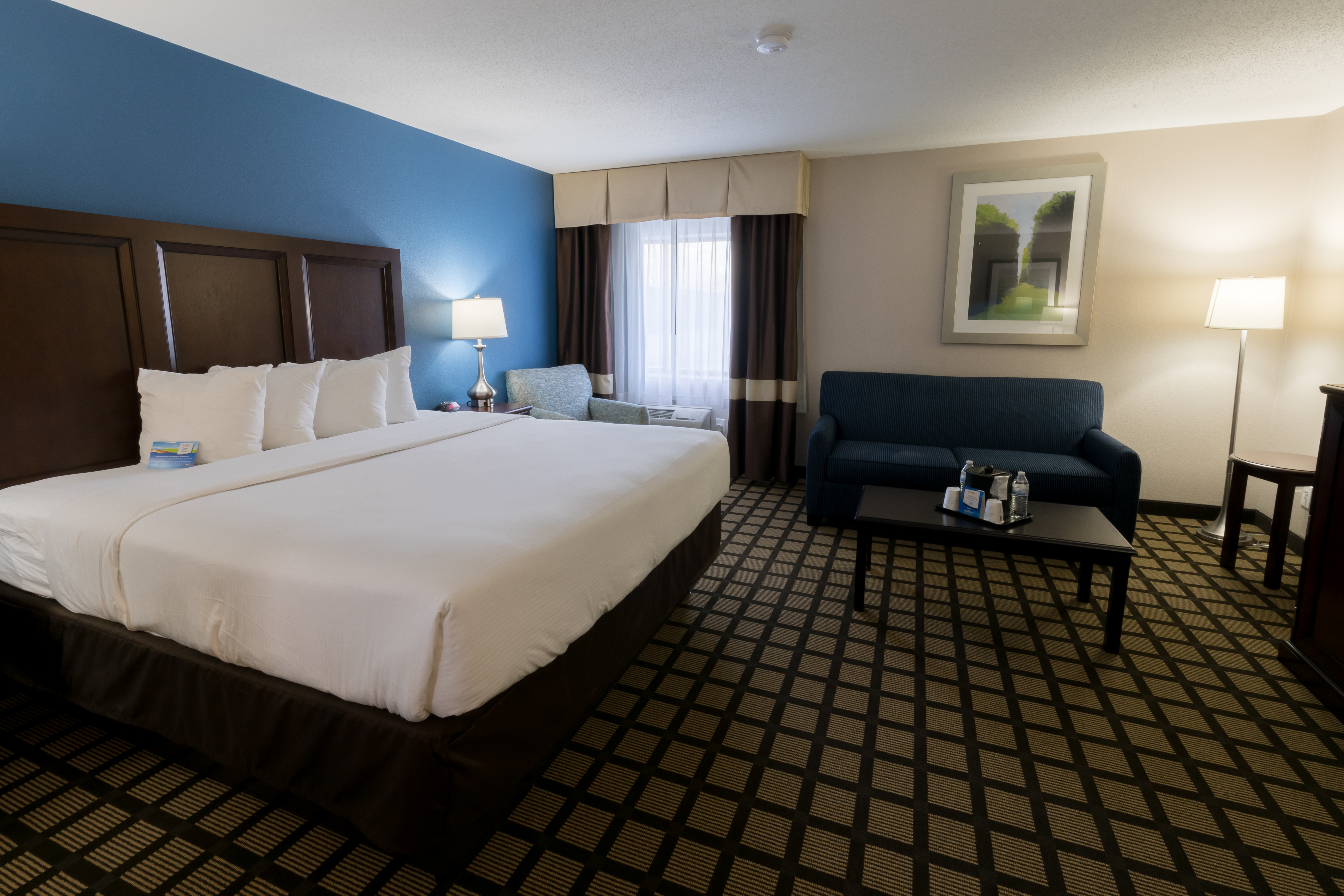 Guest room at the Baymont by Wyndham Detroit Airport/Romulus in Romulus, Michigan