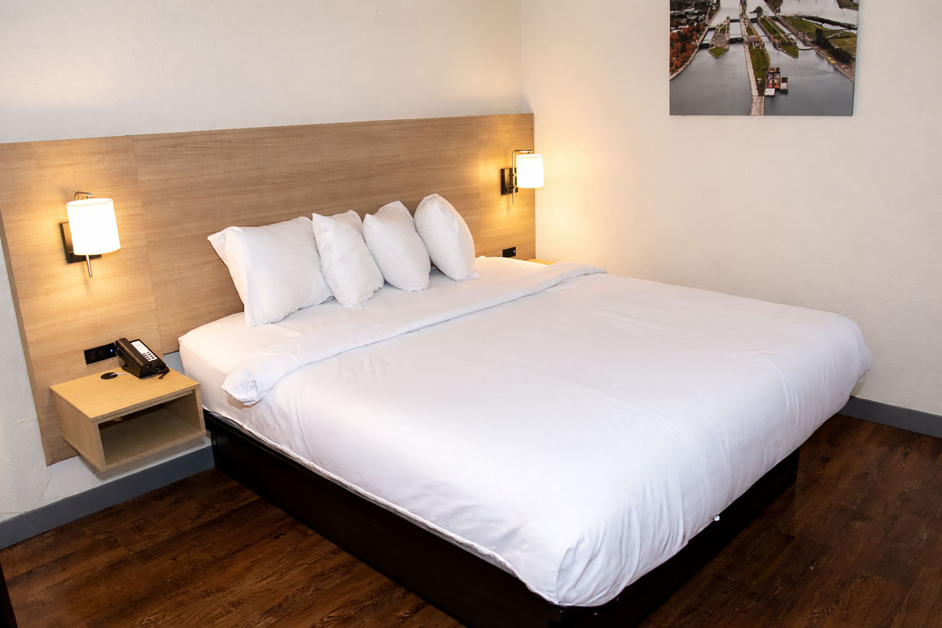 Guest room at the Baymont by Wyndham Sault Ste Marie MI in Sault Sainte Marie, Michigan