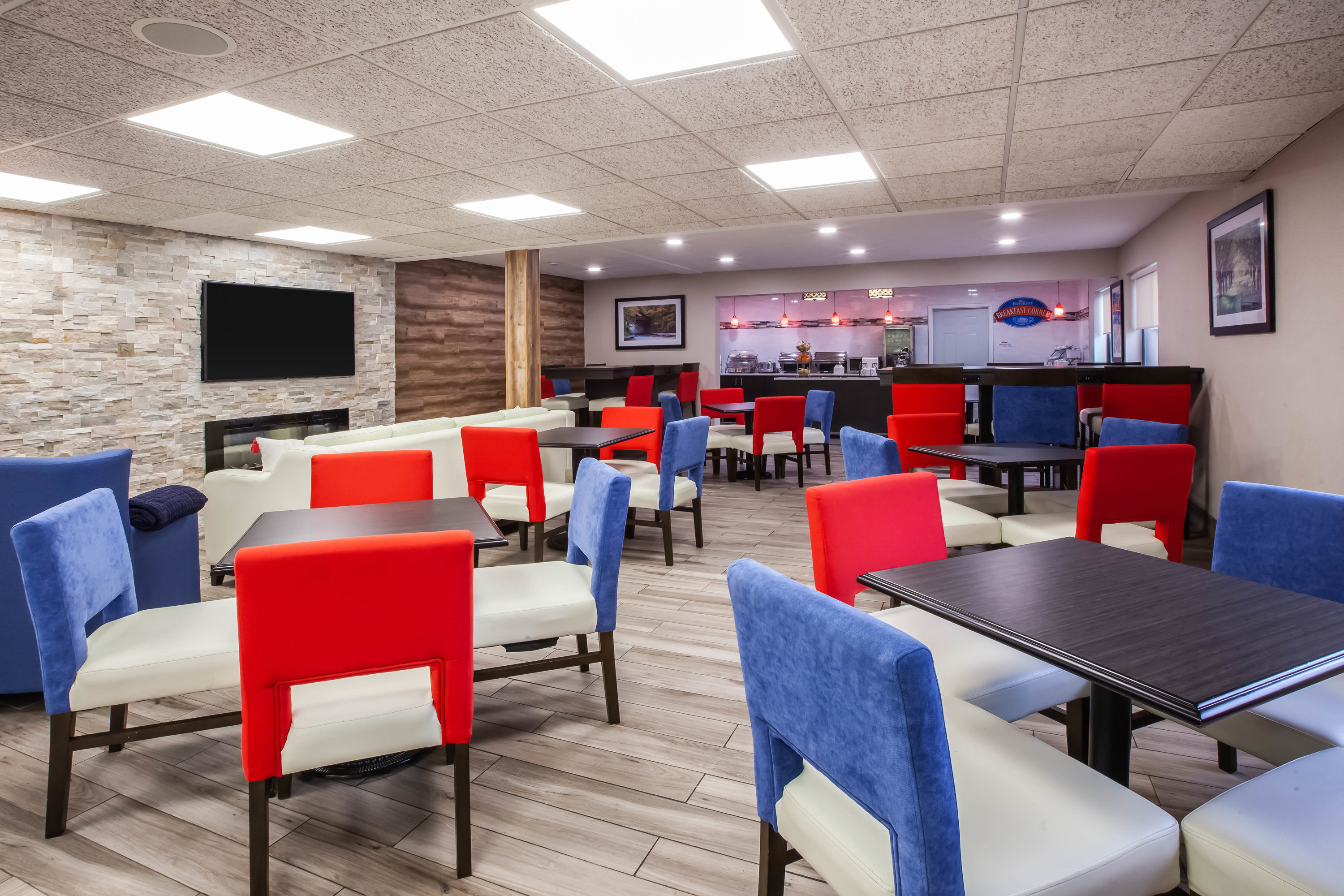 Free breakfast at Baymont by Wyndham Traverse City in Traverse City, Michigan