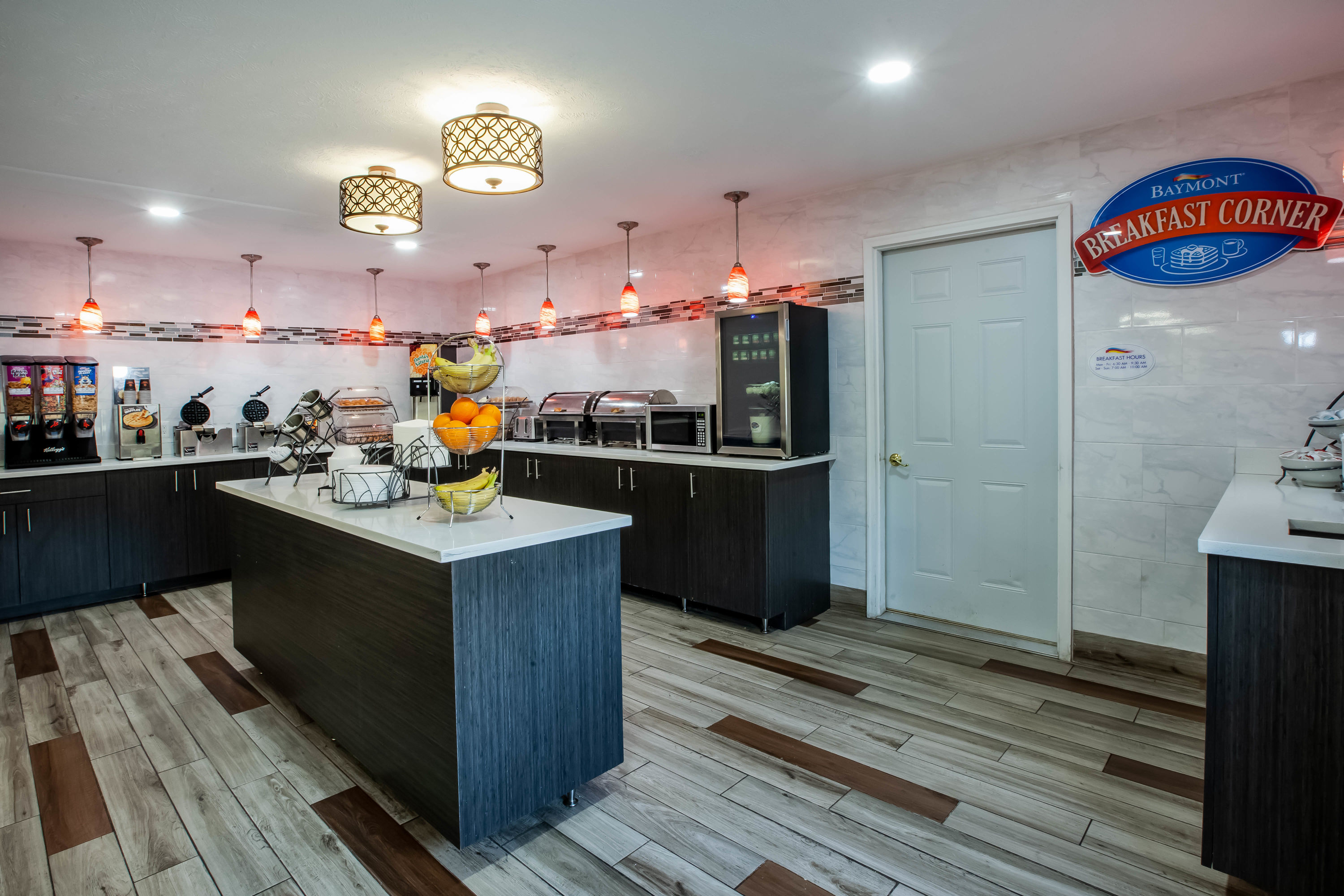 Free breakfast at Baymont by Wyndham Traverse City in Traverse City, Michigan