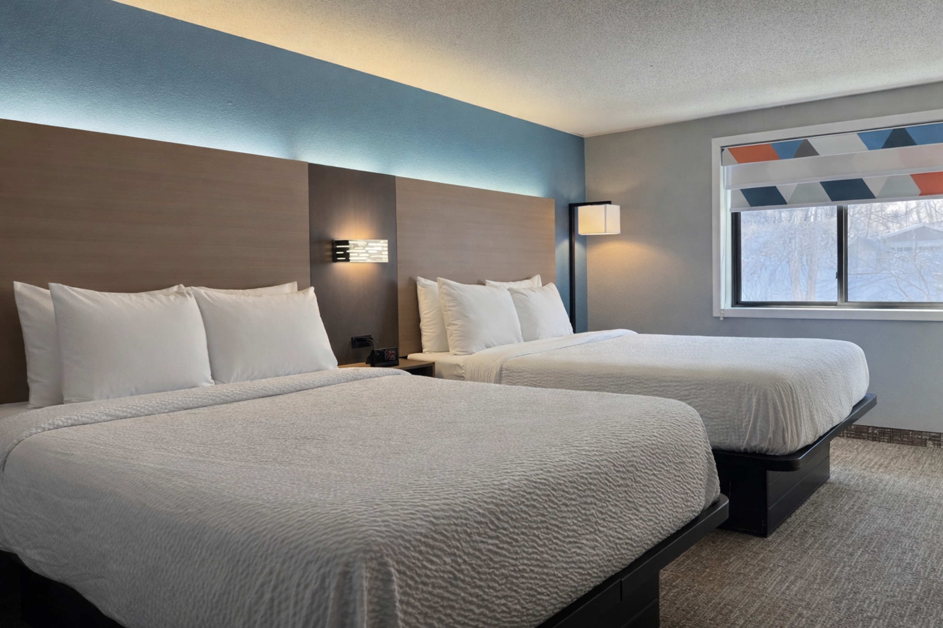 Guest room at the Baymont by Wyndham Mankato in Mankato, Minnesota