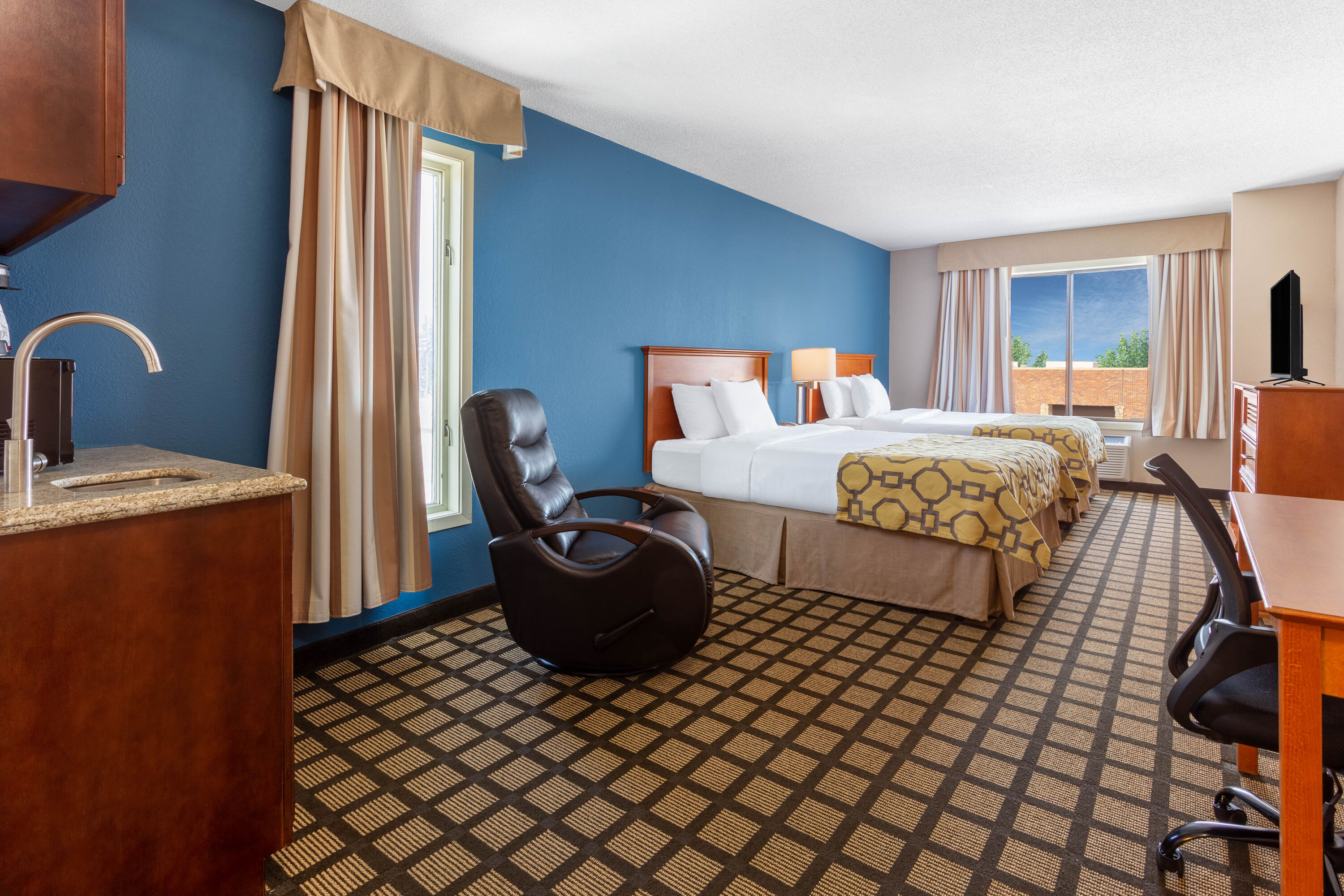 Guest room at the Baymont by Wyndham Rochester Mayo Clinic Area in Rochester, Minnesota