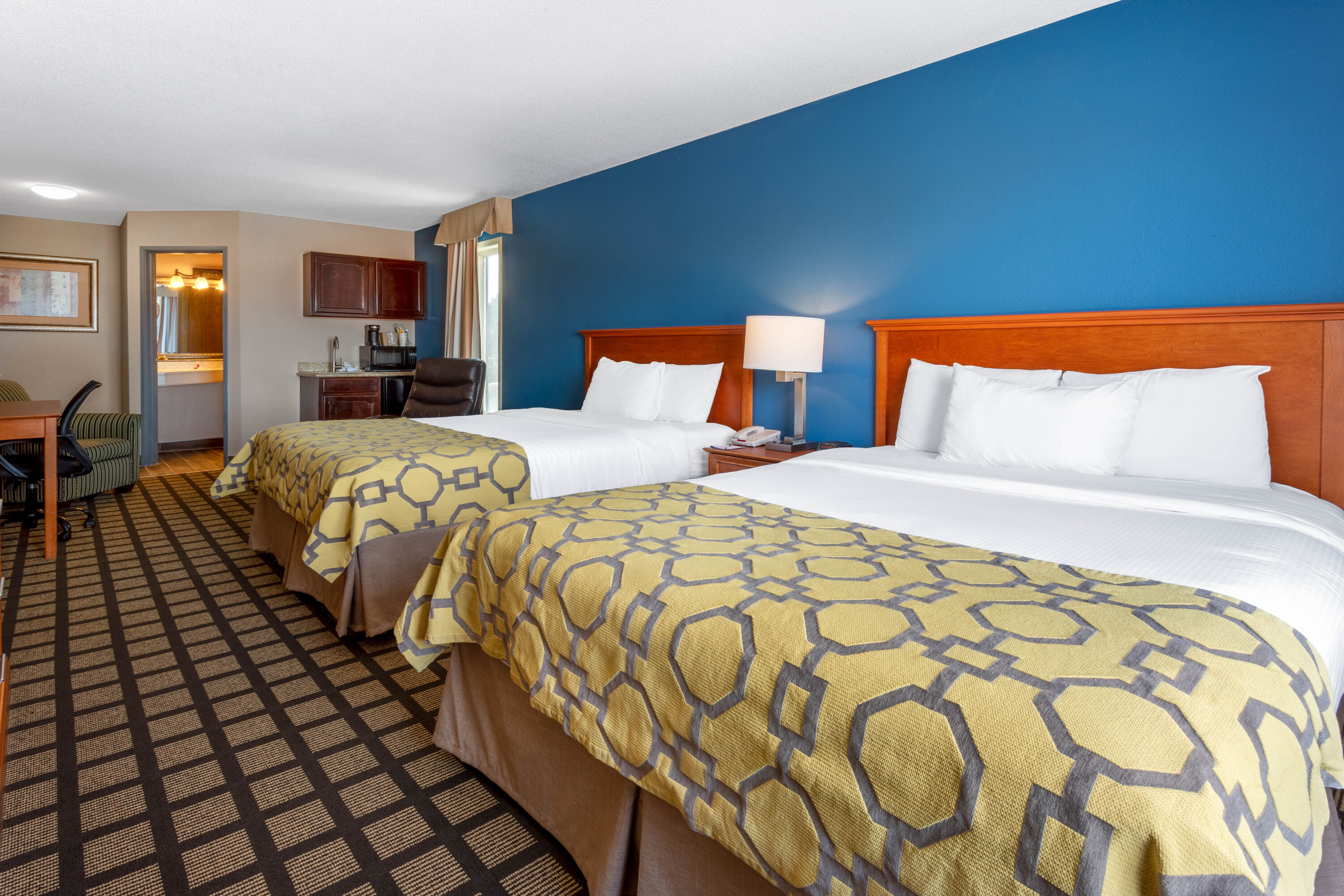 Guest room at the Baymont by Wyndham Rochester Mayo Clinic Area in Rochester, Minnesota