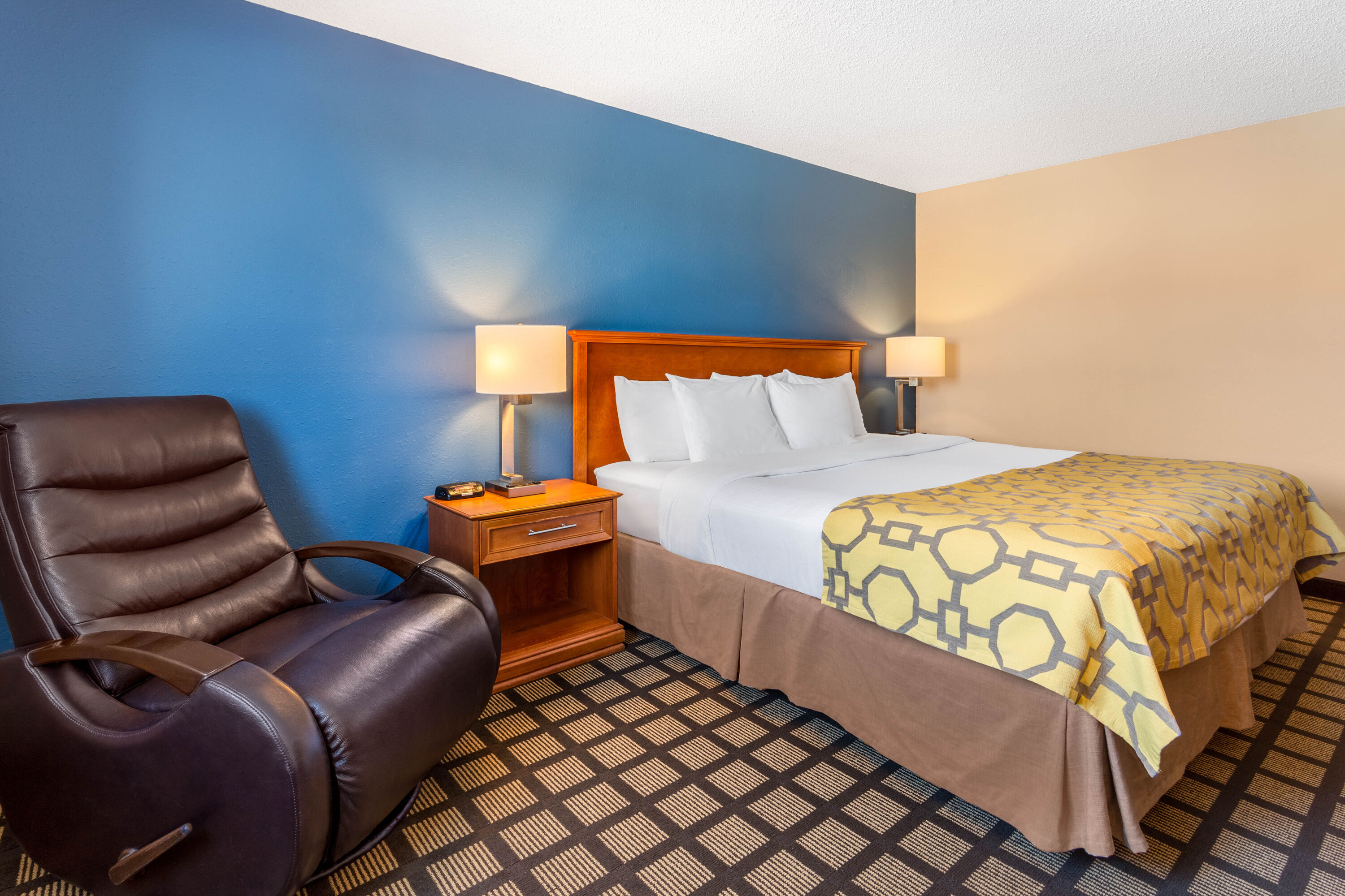Guest room at the Baymont by Wyndham Rochester Mayo Clinic Area in Rochester, Minnesota