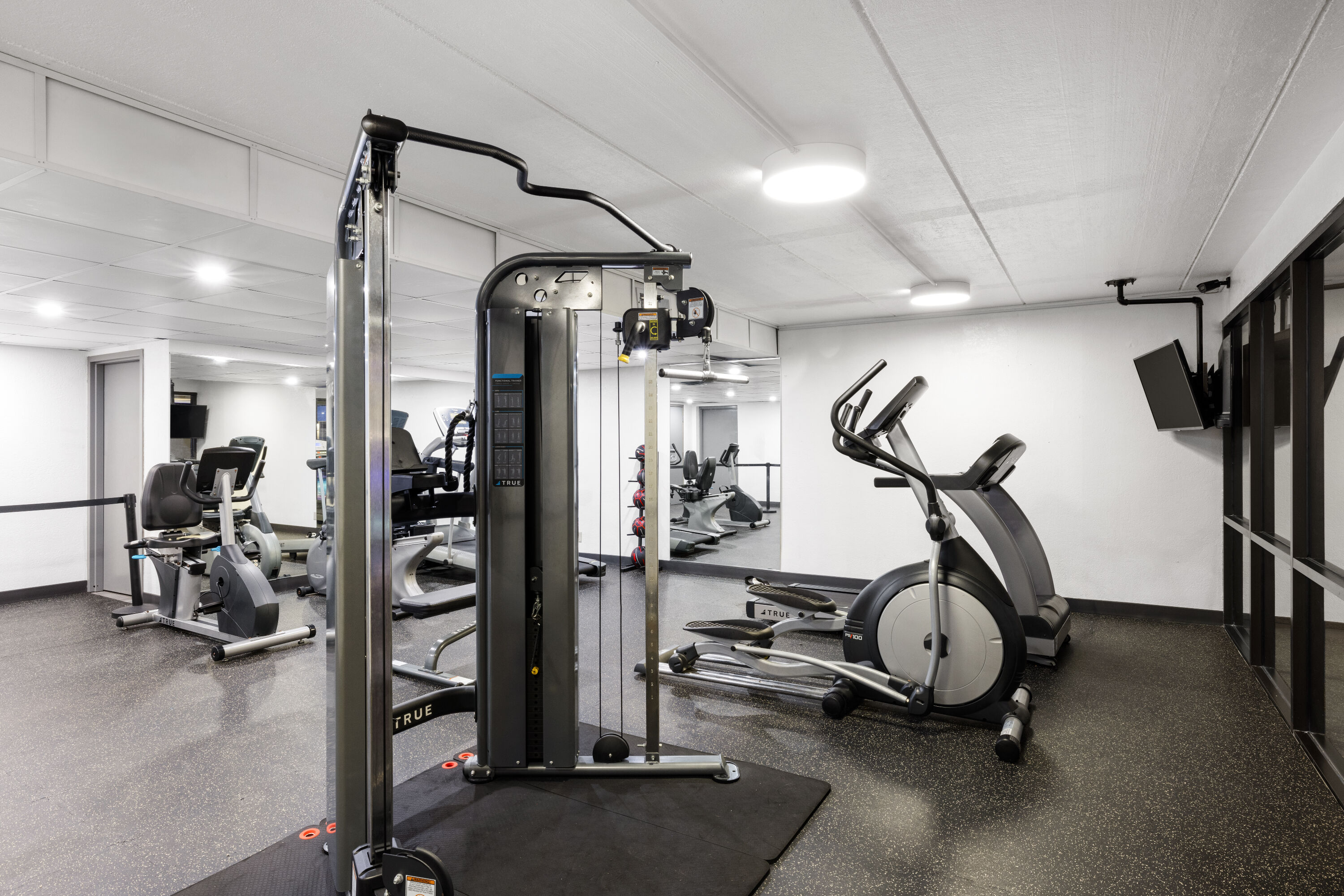 Fitness room at Baymont by Wyndham Shakopee in Shakopee, Minnesota