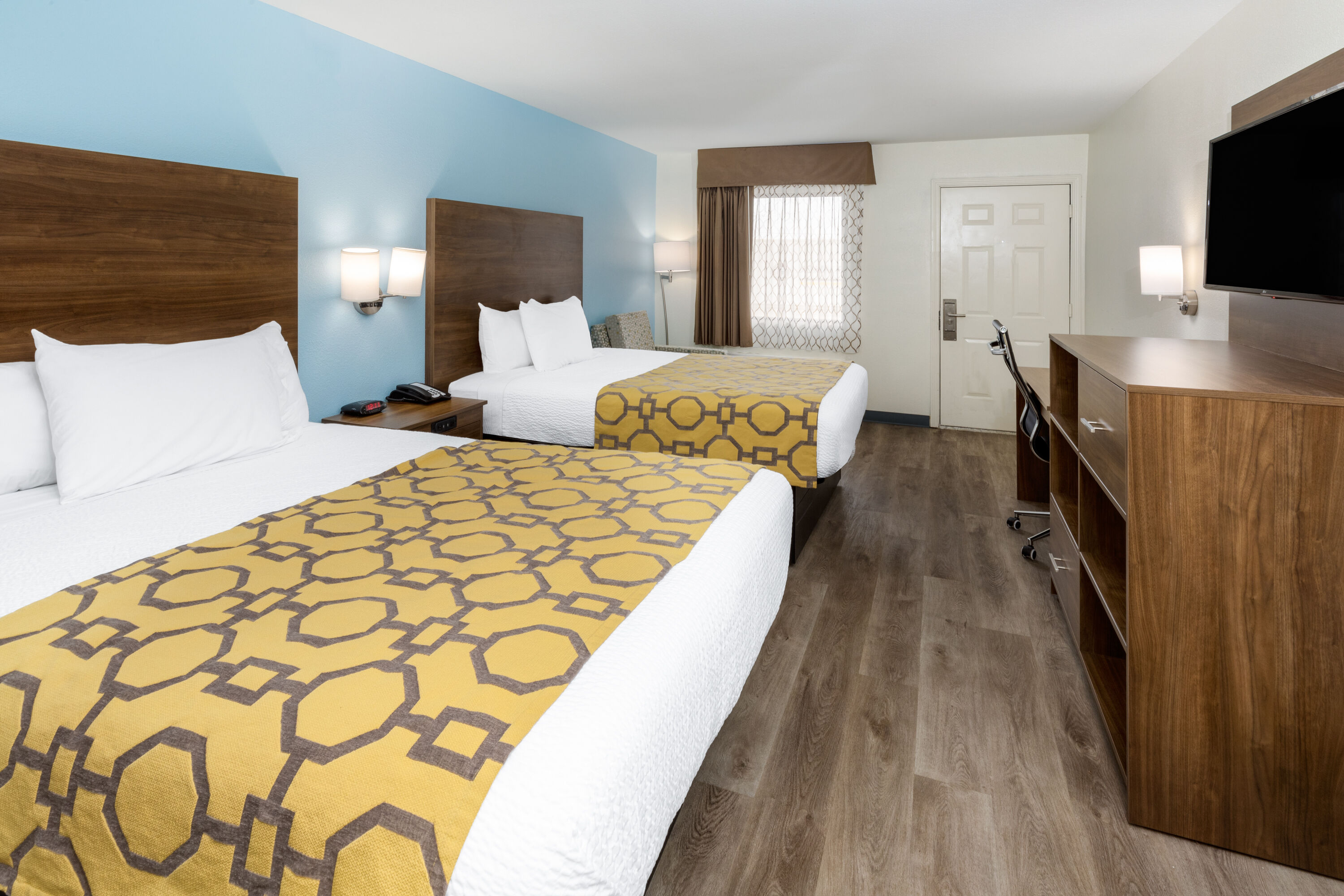 Guest room at the Baymont by Wyndham Biloxi/Ocean Springs in Biloxi, Mississippi