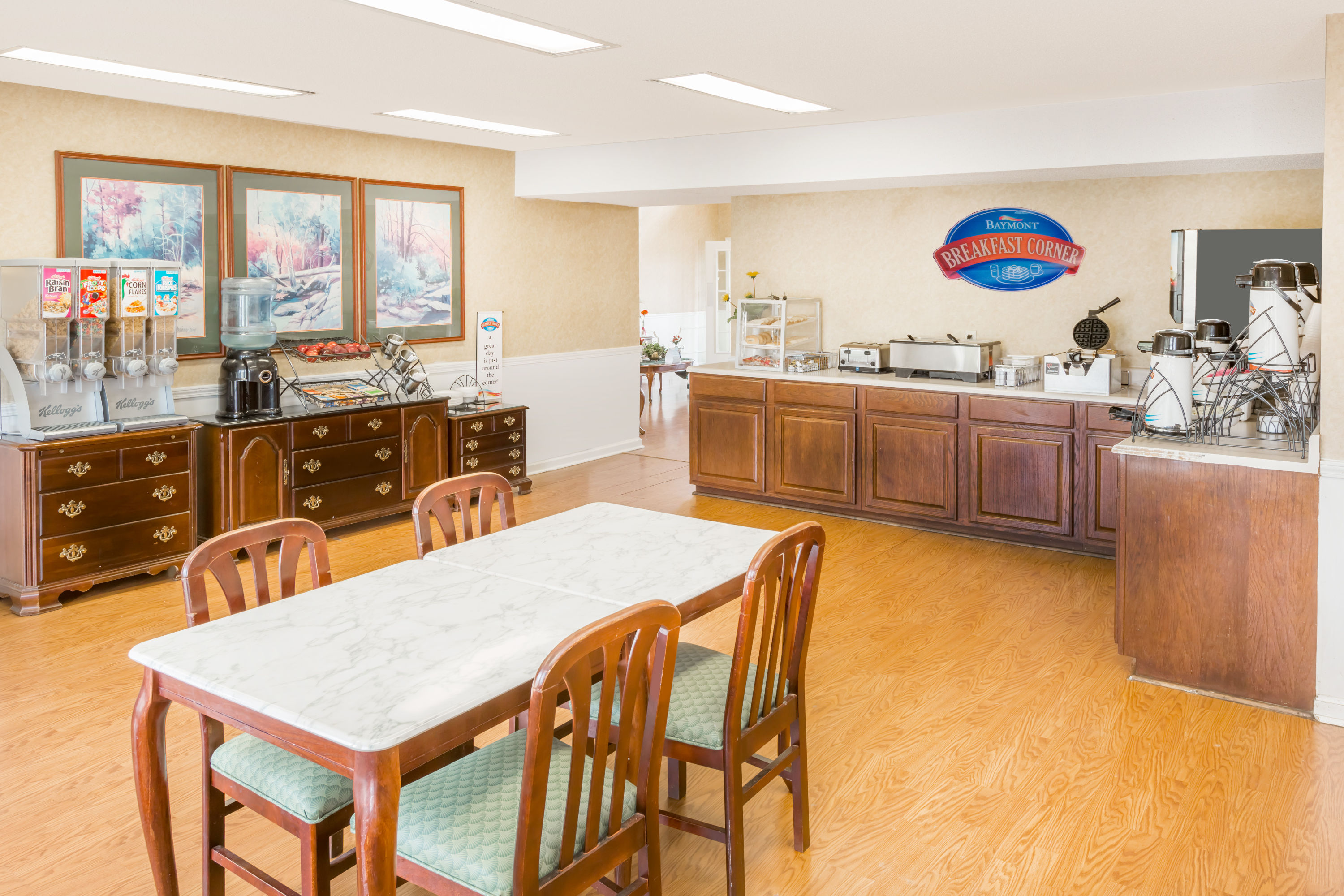 Free breakfast at Baymont by Wyndham Grenada in Grenada, Mississippi