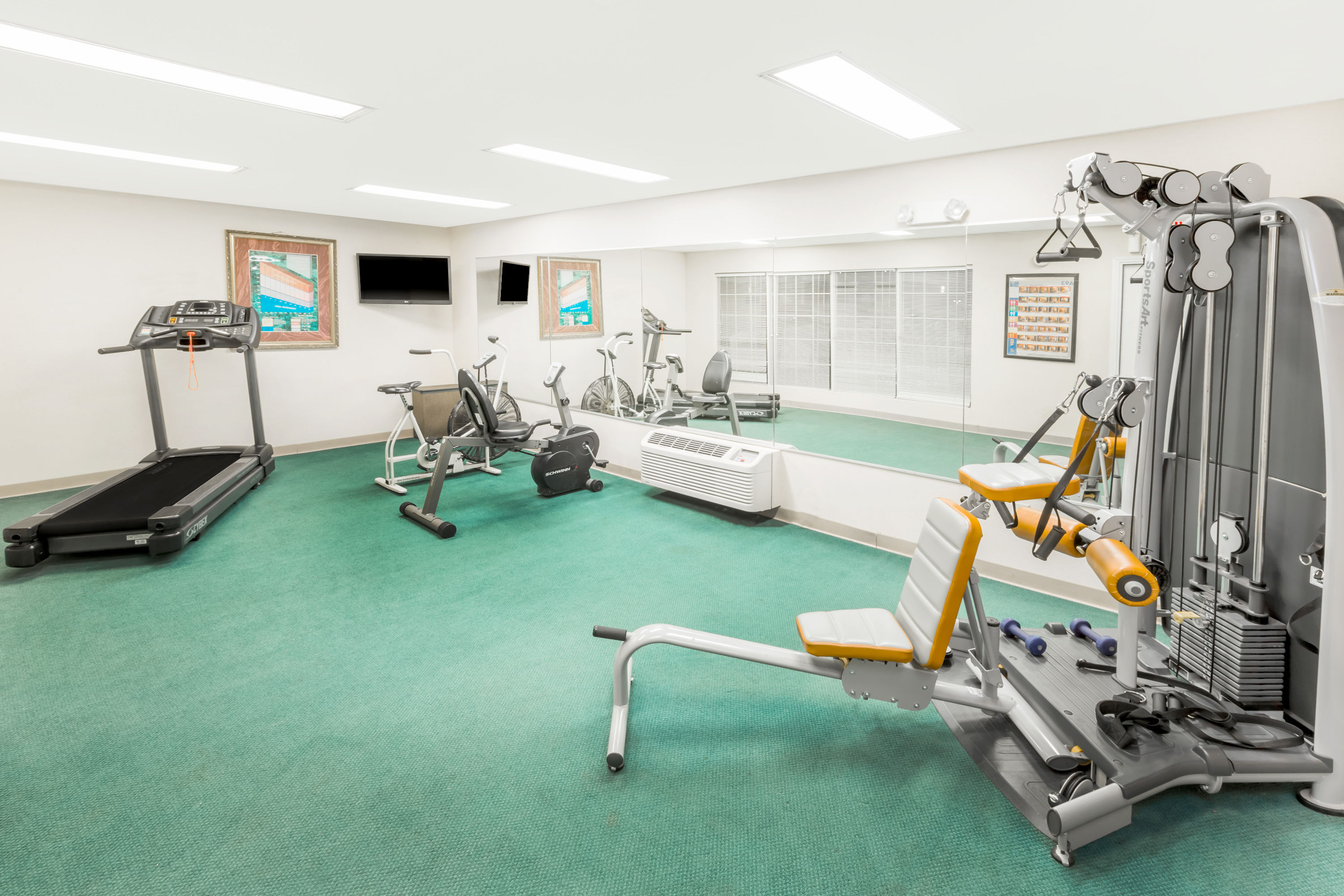 Fitness room at Baymont by Wyndham Grenada in Grenada, Mississippi