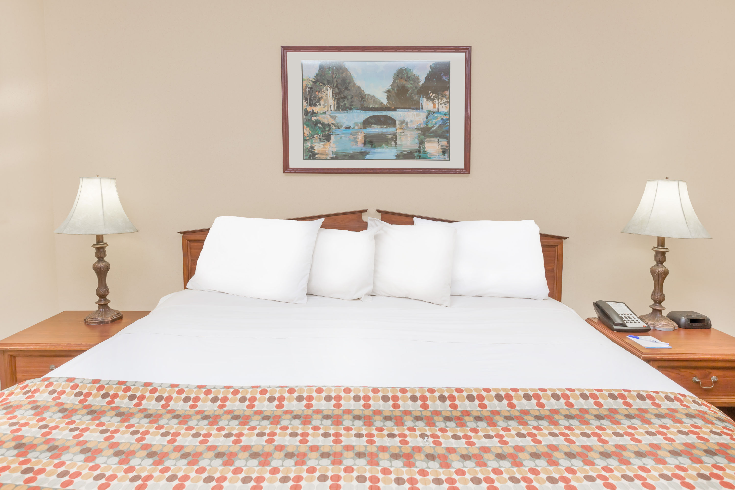 Guest room at the Baymont by Wyndham Grenada in Grenada, Mississippi