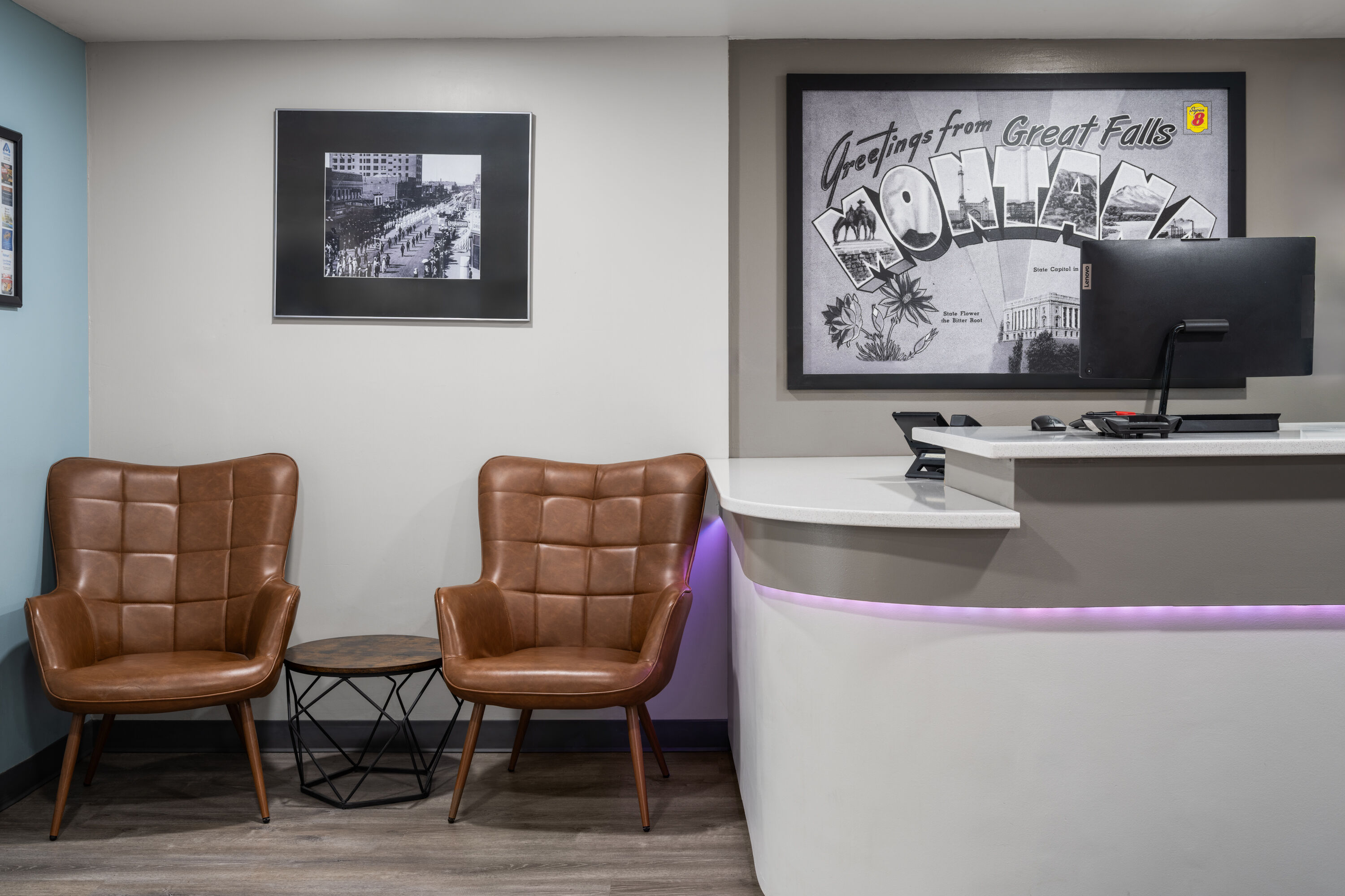 Baymont by Wyndham Great Falls City Center reception in Great Falls, Montana