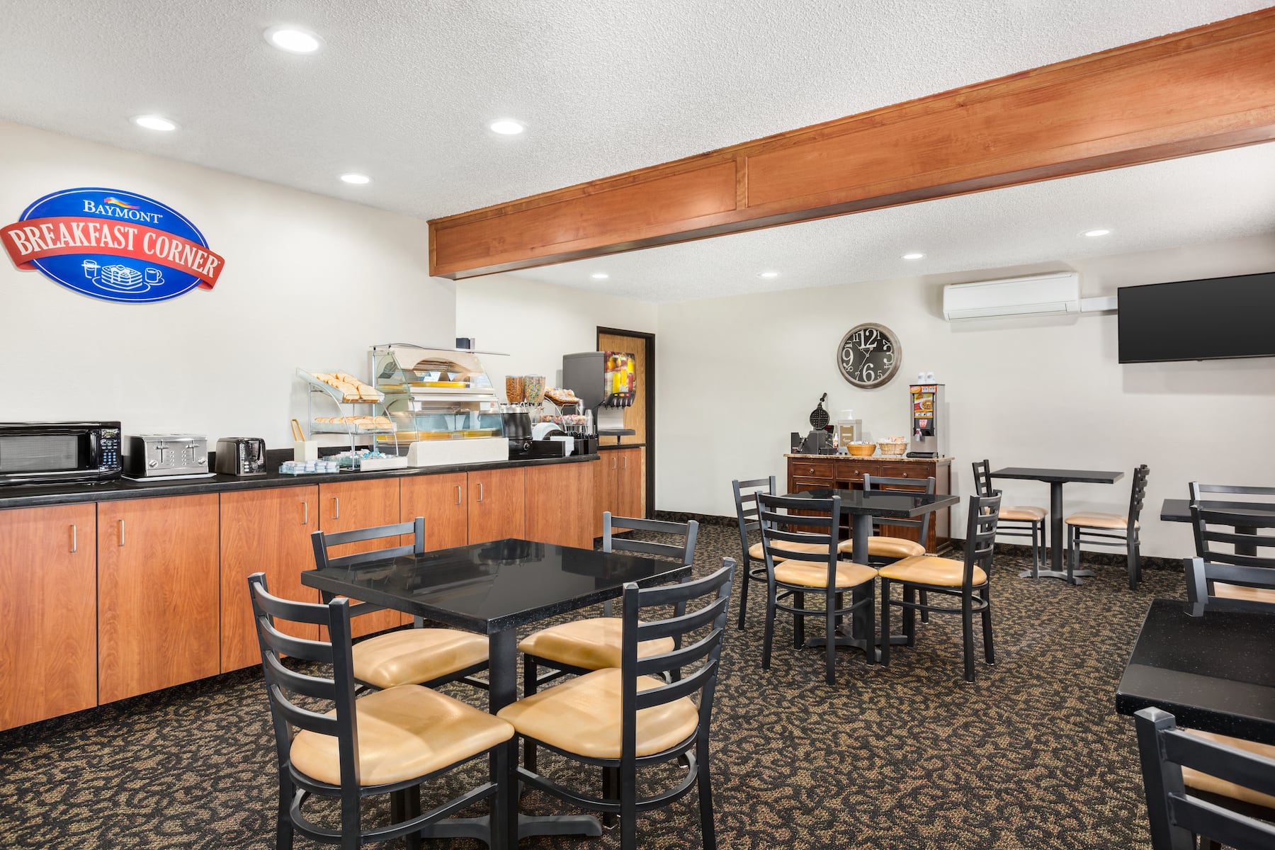 Free breakfast at Baymont by Wyndham Whitefish in Whitefish, Montana