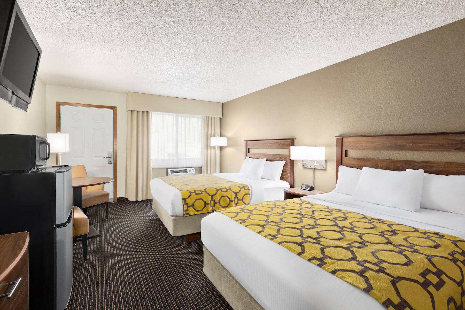 Guest room at the Baymont by Wyndham Whitefish in Whitefish, Montana