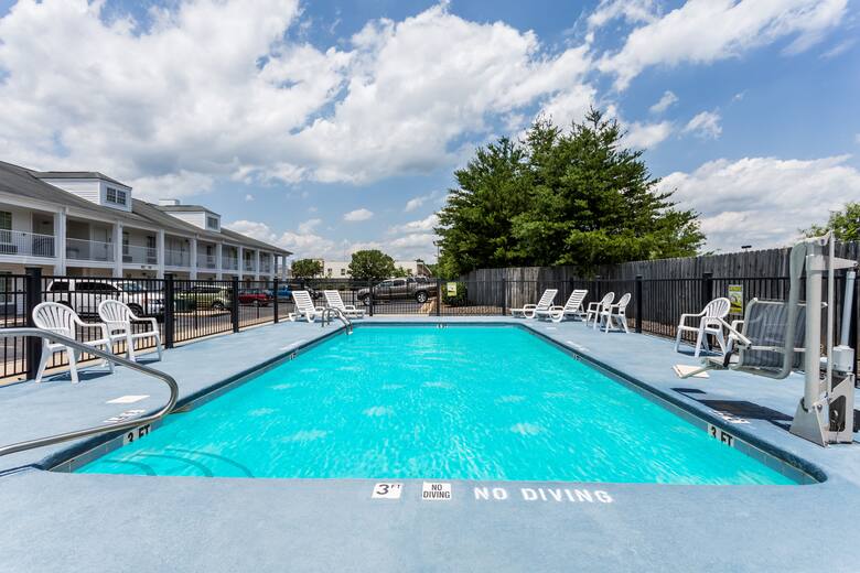 Pool at the Baymont Inn & Suites Eden in Eden, North Carolina