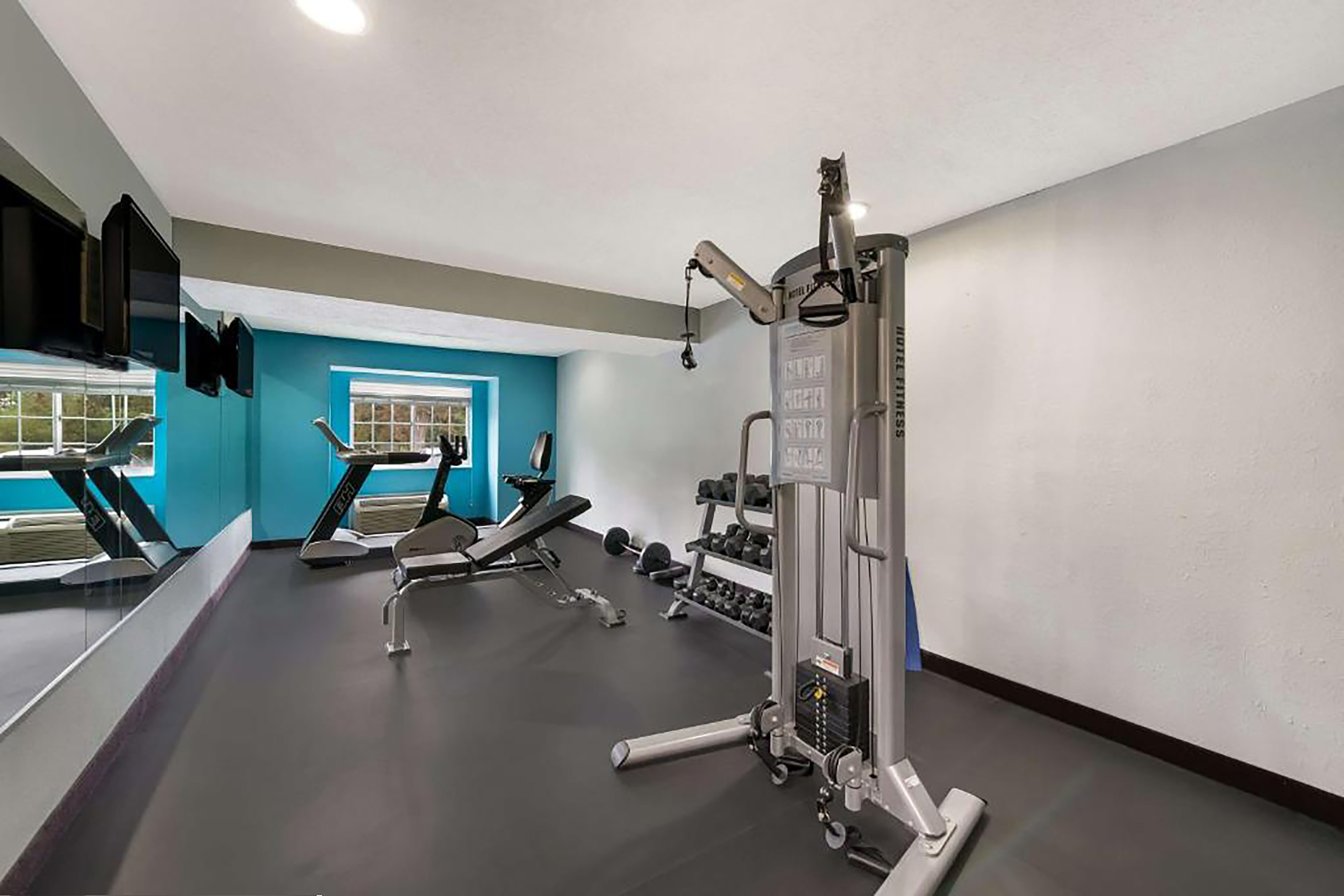 Fitness room at Baymont by Wyndham Elizabeth City in Elizabeth City, North Carolina